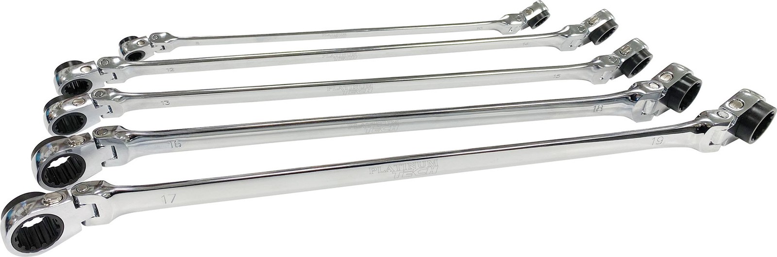 PLT-99650 – 5Pc. XL Reversible Ratcheting Metric Wrench Set