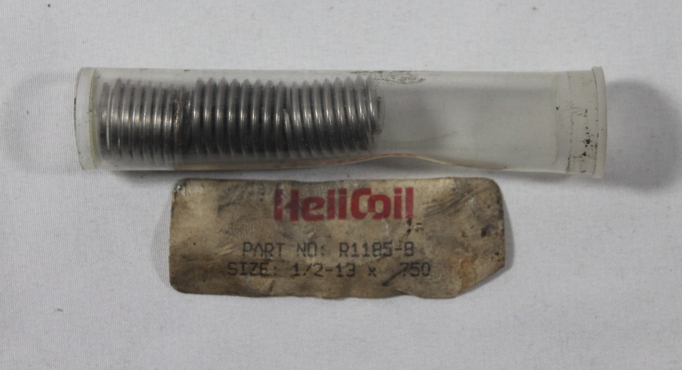 Heli‑Coil Thread Repair Kit 1/2-13 UNC Tap Tool Inserts Preowned USA Complete