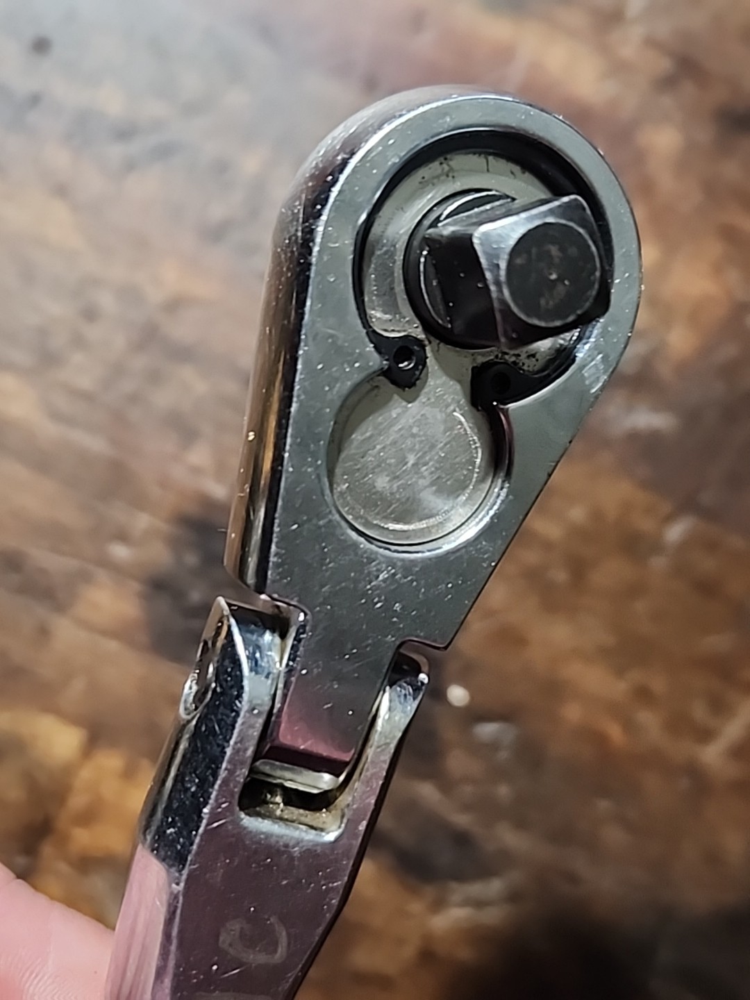 Craftsman 44834 – VM – USA 3/8 Drive Flex Head Stubby Ratchet