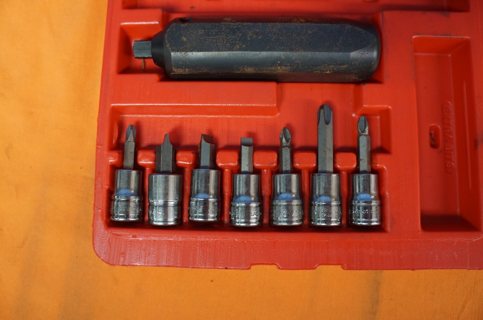 Snap On PB108A 3/8″ Drive Impact Driver Set W/Case