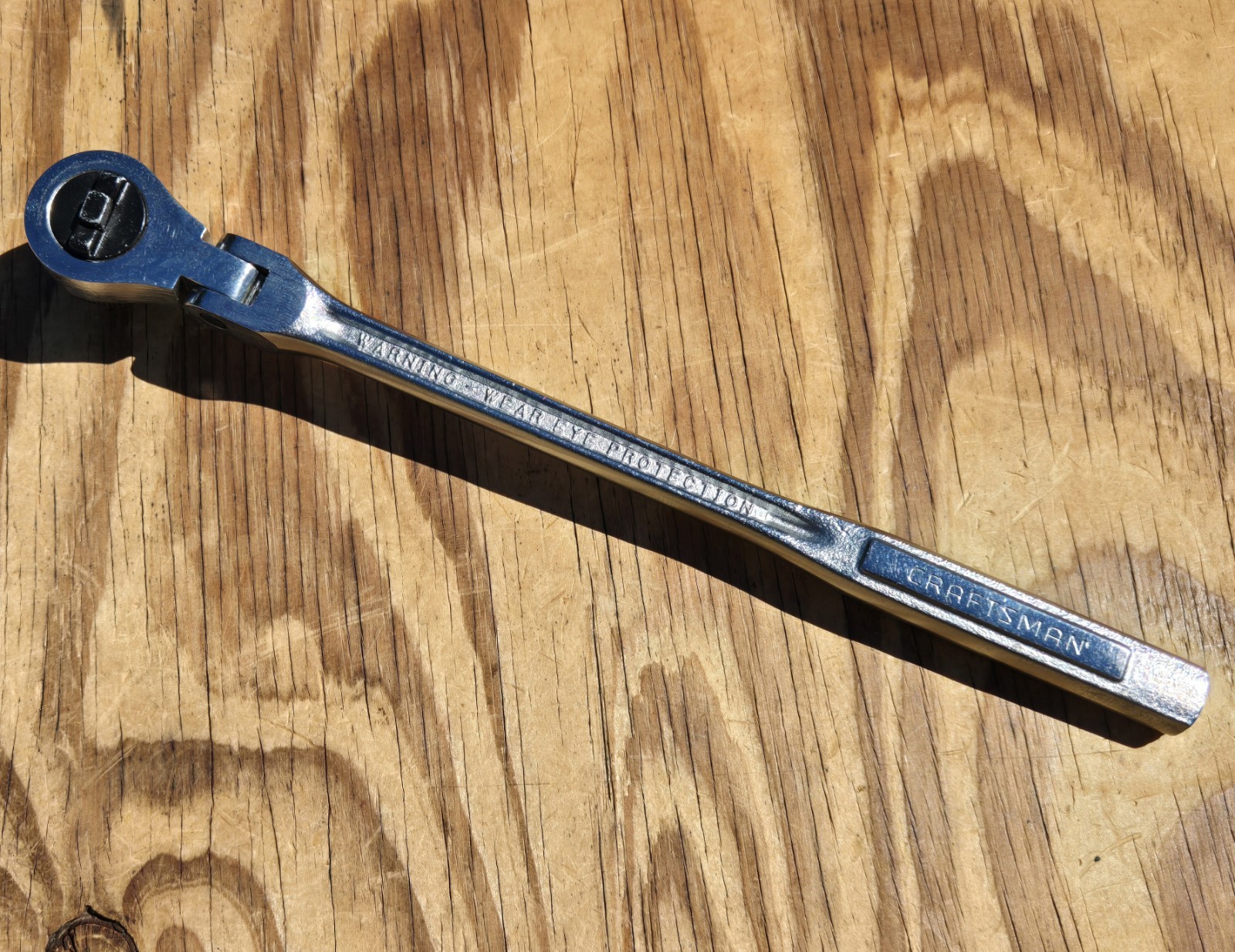RARE Craftsman 3/8″ Dr. RHFT Flex Head Quick Release Ratchet VVP 42794 USA EXC