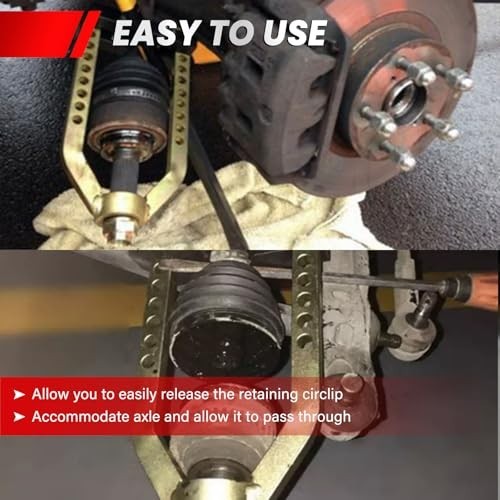 Universal CV Joint Puller Tool – 9 Holes Axle Separator Remover for Easy Repairs