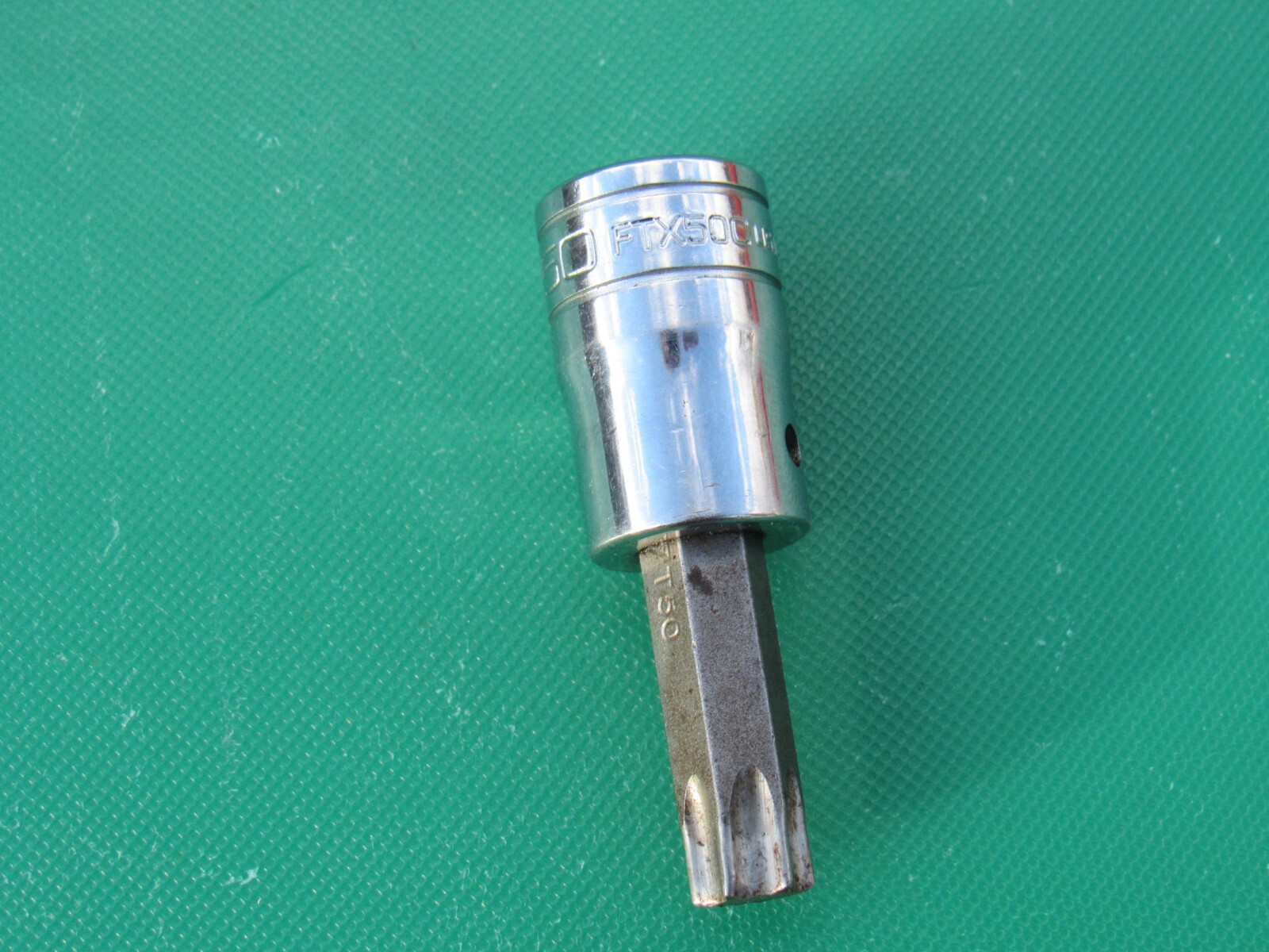 SNAP ON 3/8″ DRIVE FTX50C T50 T-50 TORX BIT DRIVER REMOVER SOCKET NEW LOGO FTX50