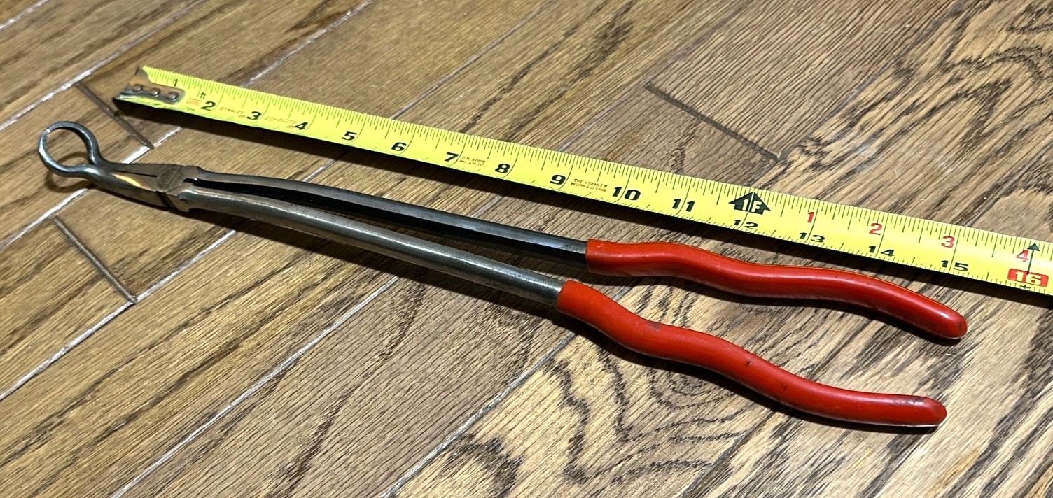 🇺🇸 MAC Tool 16 XL Long Reach Gripping Pliers Hose Tubing Serrated Large Python