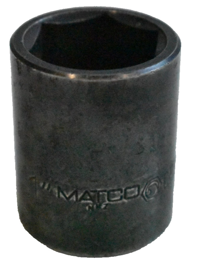 Matco Tools CP326 1″ SAE Shallow Impact Socket 1/2″ Drive 6 Point