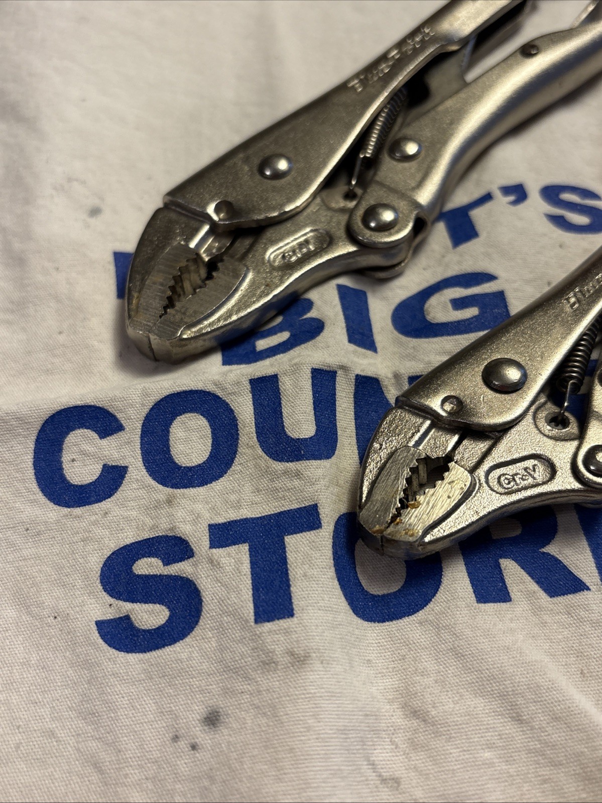 Blue Point 2 Piece Locking Pliers Set BLP3 BLP7