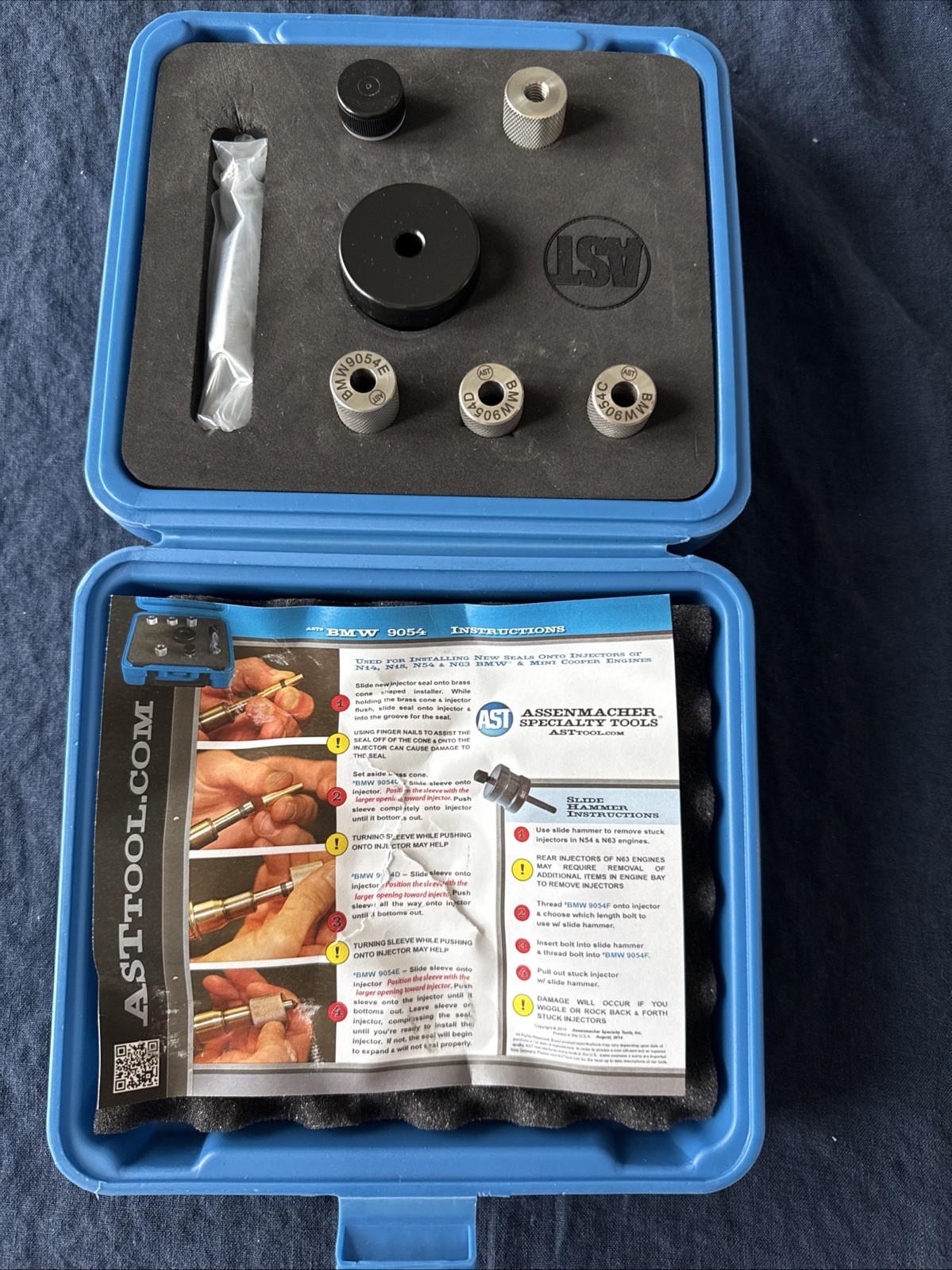 Assenmacher Specialty Tools BMW Fuel Injector Seal R&R Set AST BMW 9054