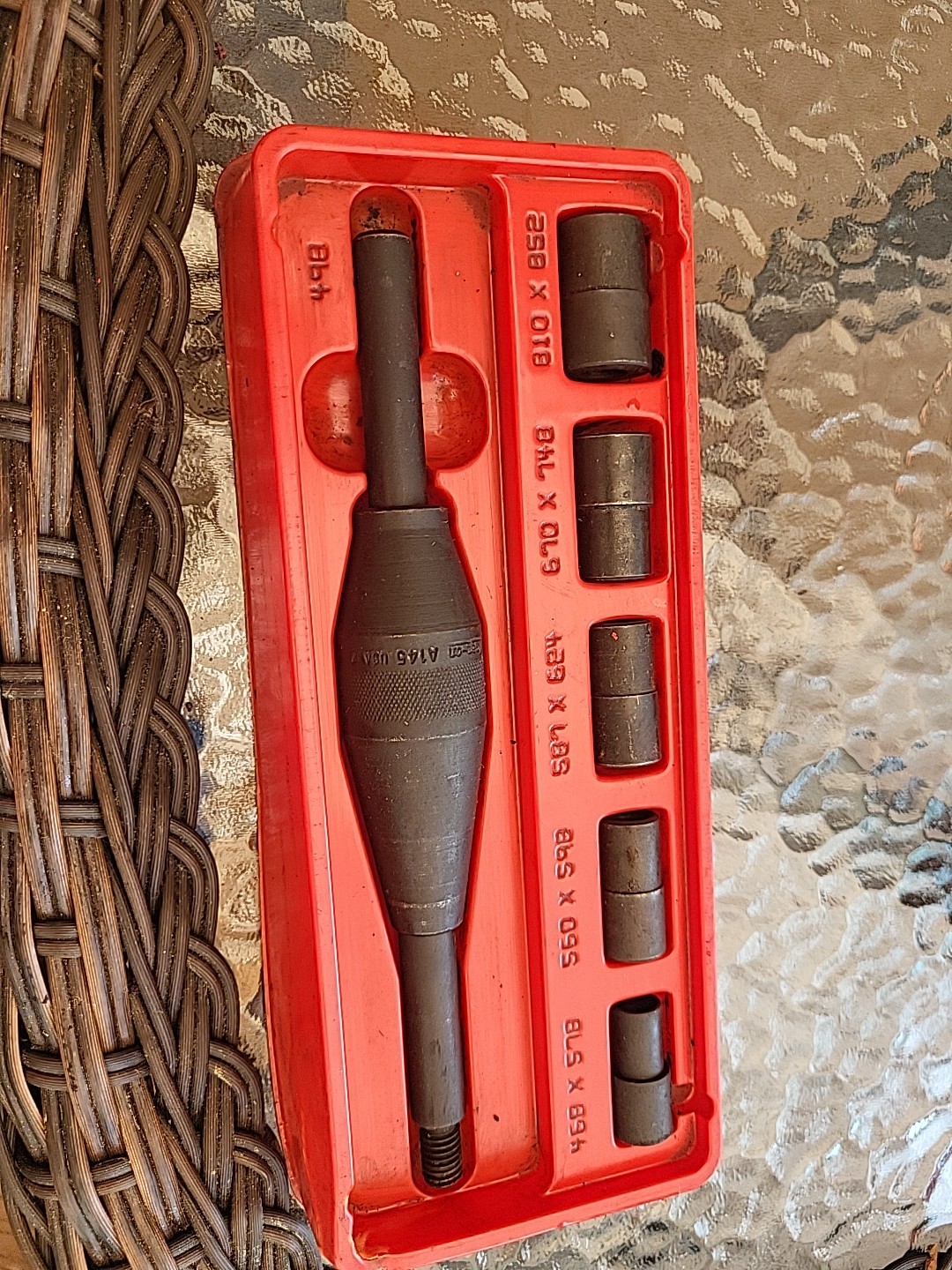 Snap-On 7-Piece Clutch Alignment Set A145 Good Condition