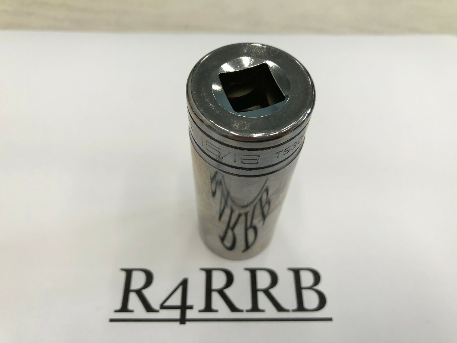 Snap-On Tools USA NEW 1/2″ Drive 15/16″ SAE Deep 6 Point Chrome Socket TS301