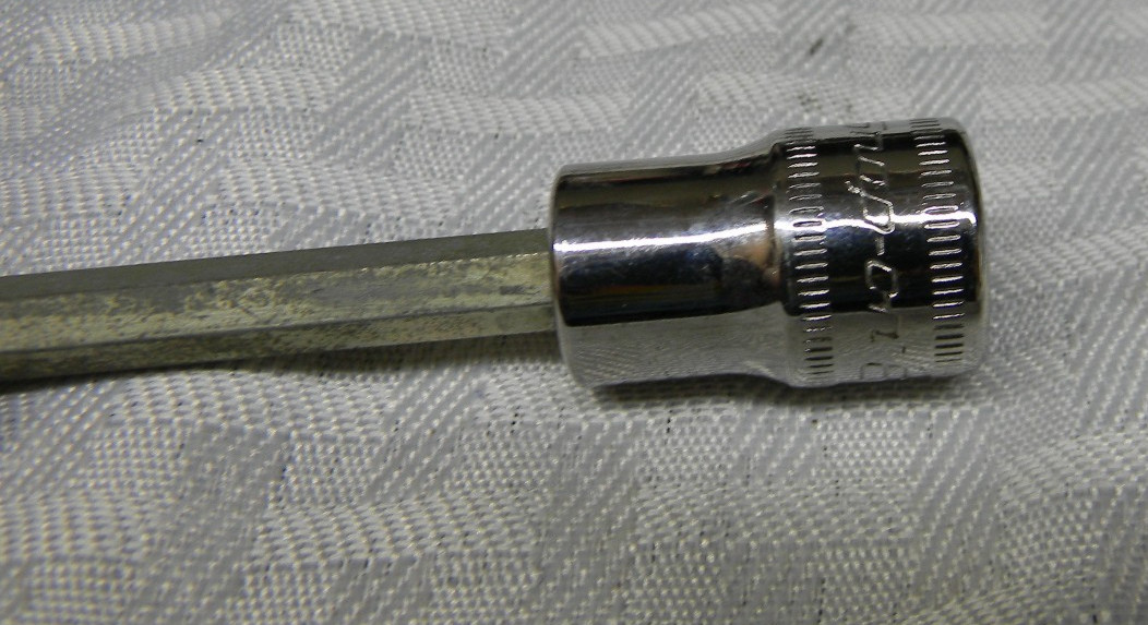 SNAP-ON 3/8″ DRIVE 6MM METRIC LONG BALL HEX SOCKET DRIVER #FABLM6E