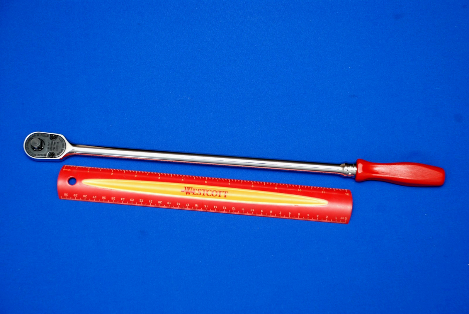 Snap-on NEW 3/8″ Drive Red Hard Grip Extra Long Handle Dual 80 Ratchet FHLLD80