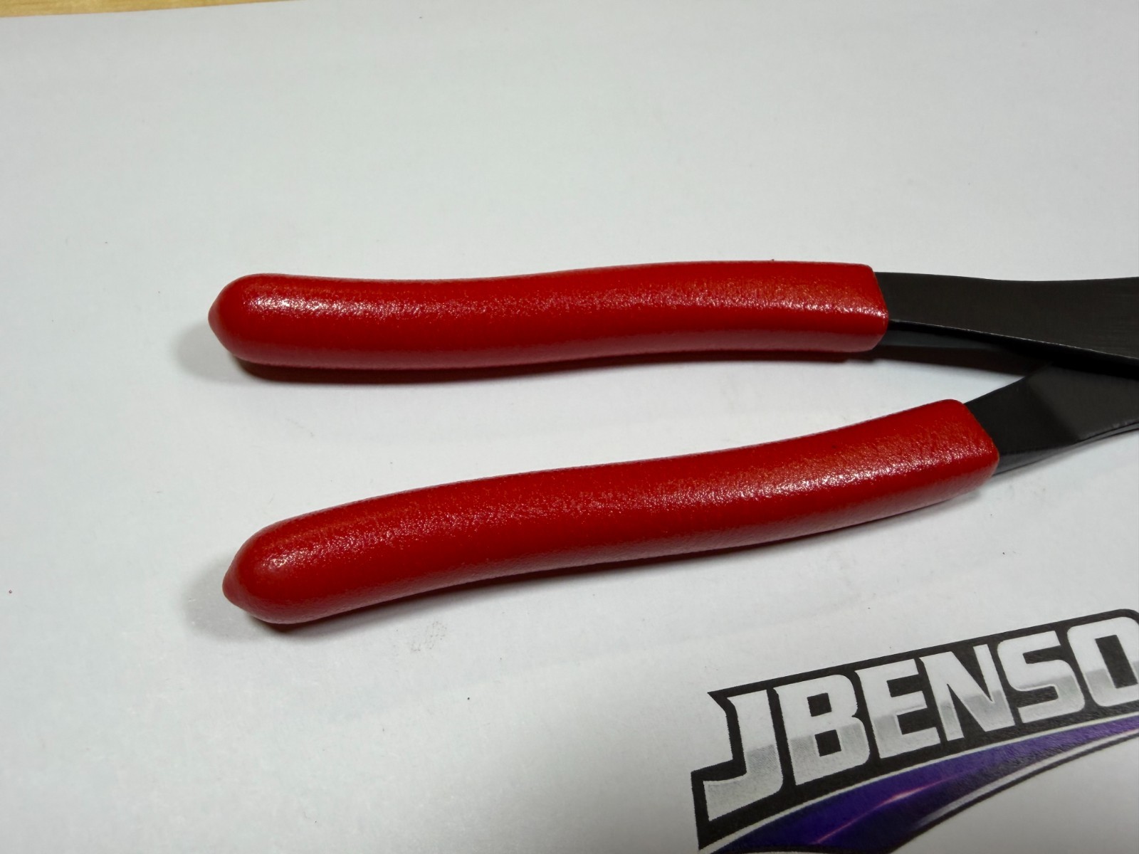 Snap-on Tools USA NEW RED Soft Grip Angle Nose Battery Terminal Pliers 208CCP