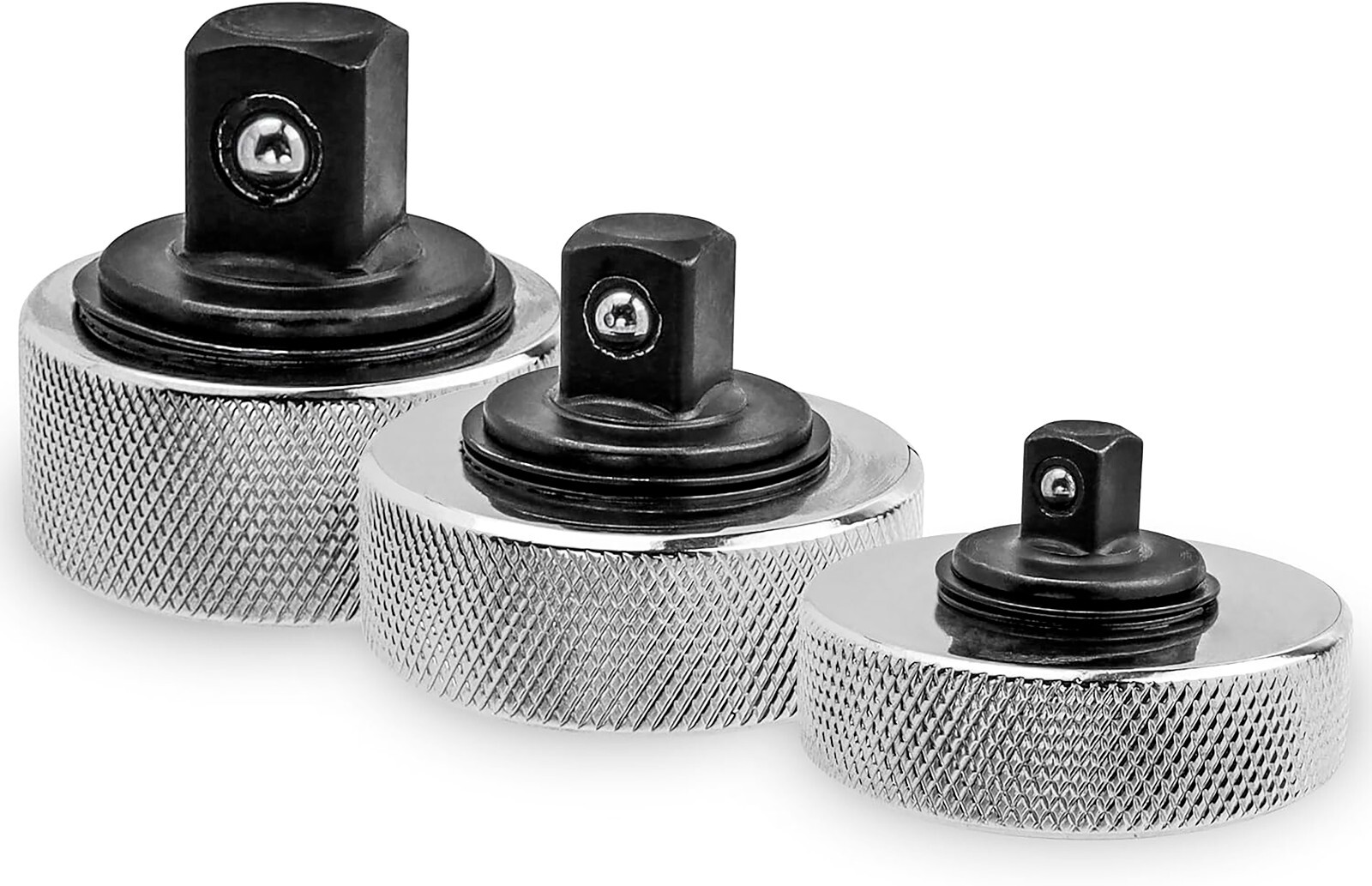 3Pc Thumb Ratchet Set (1/4», 3/8», 1/2»)
