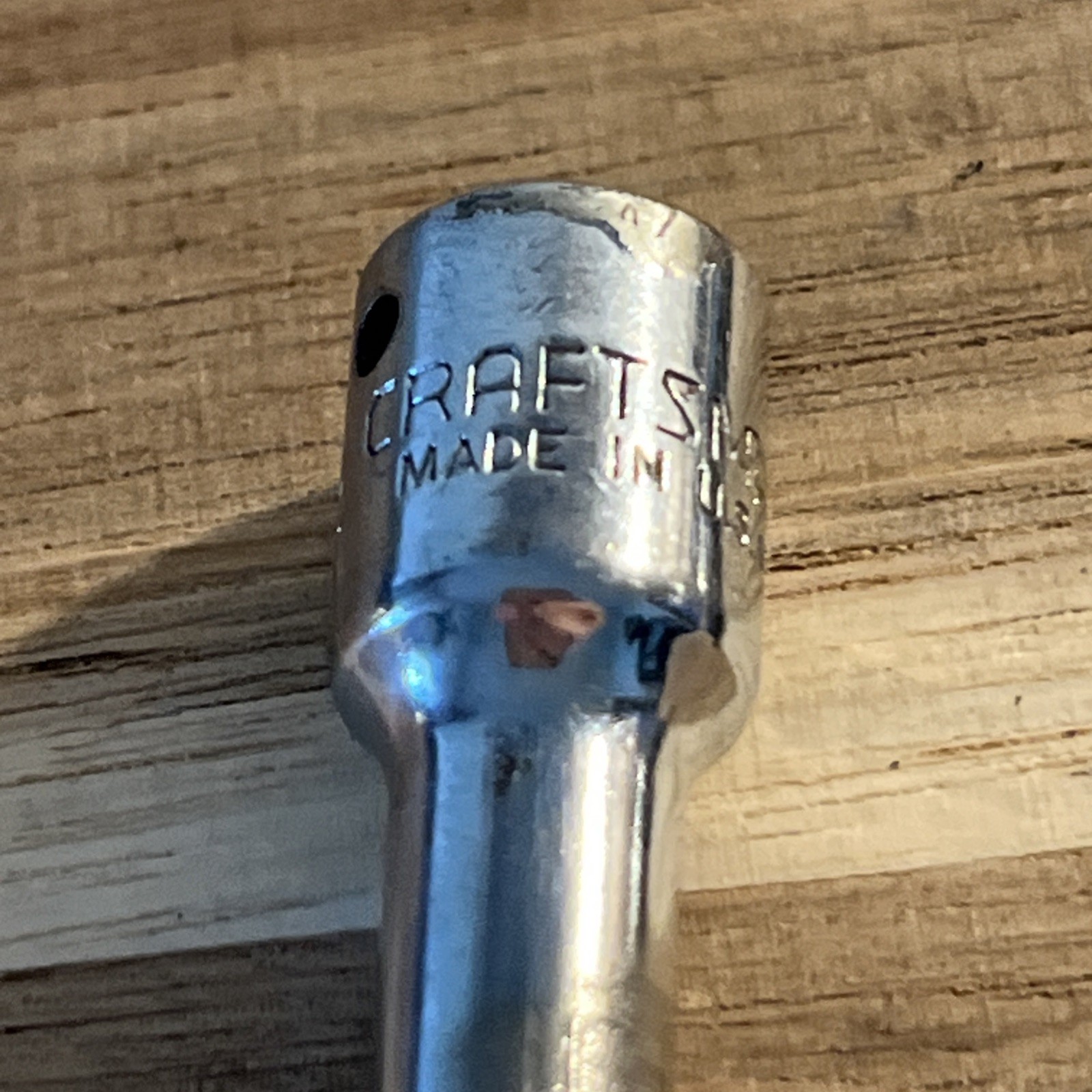 Vtg Craftsman 1/4″ Drive Socket Extensions 1 1/2″ 3″ 6″ & 3/8″ To 1/4″ Adapter