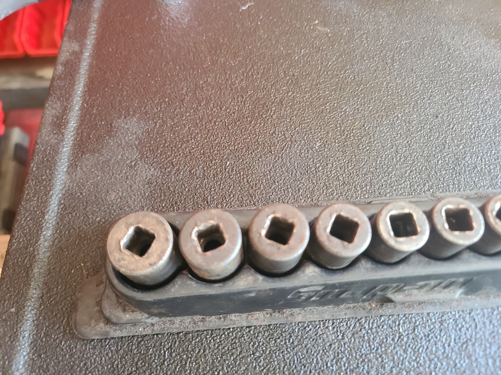 Snap On 12pc Metric Semi Deep Impact Socket Set 8-19mm