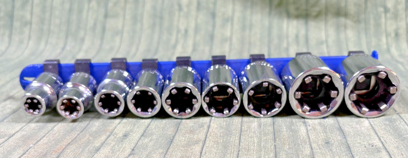 9-Piece GRIP-TITE 3/8″ Drive SAE Socket Set