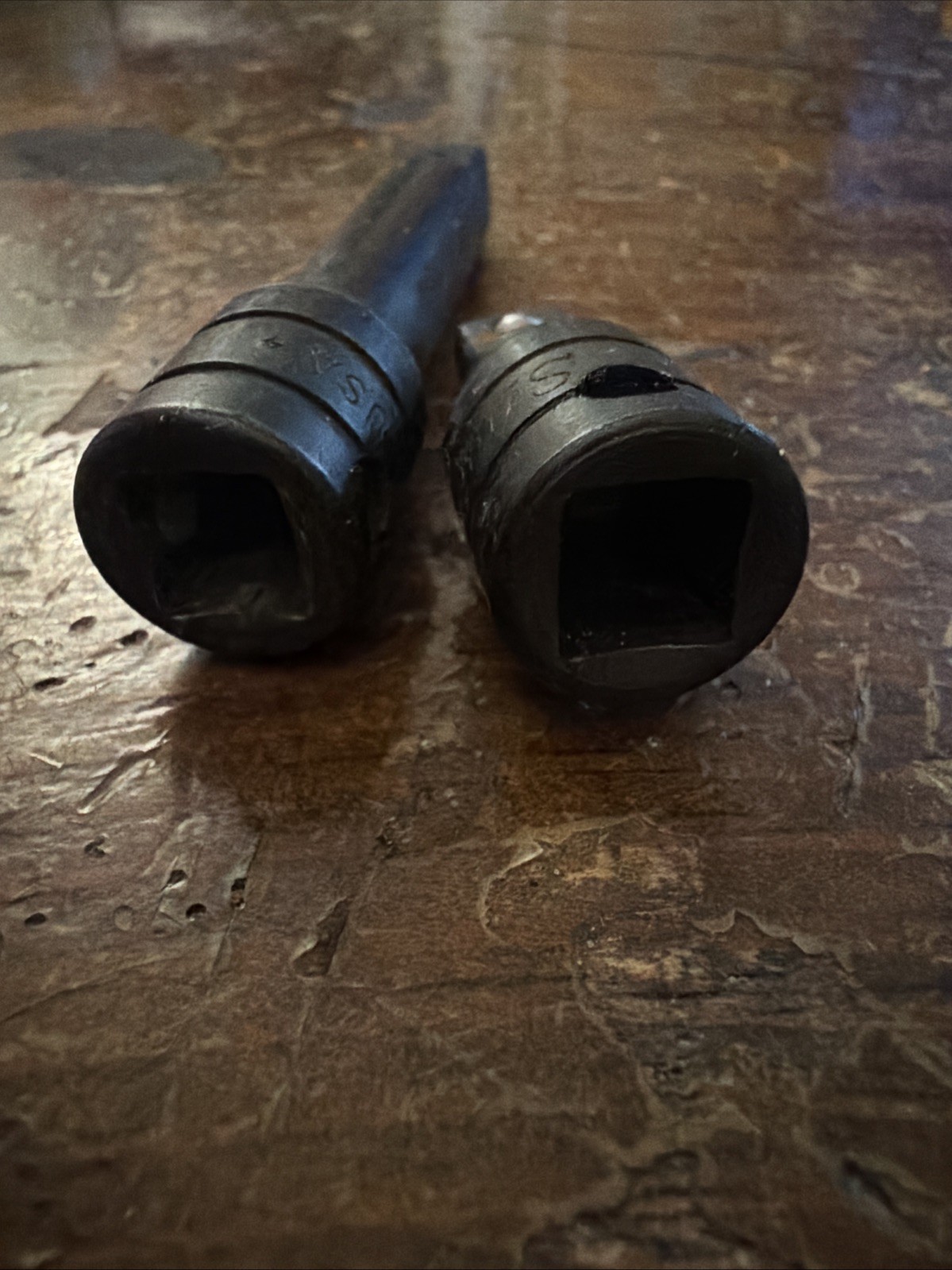 Snap-On 3/8″ Drive Extension Set Of 2 Black Industrial Finish 1″ 3″