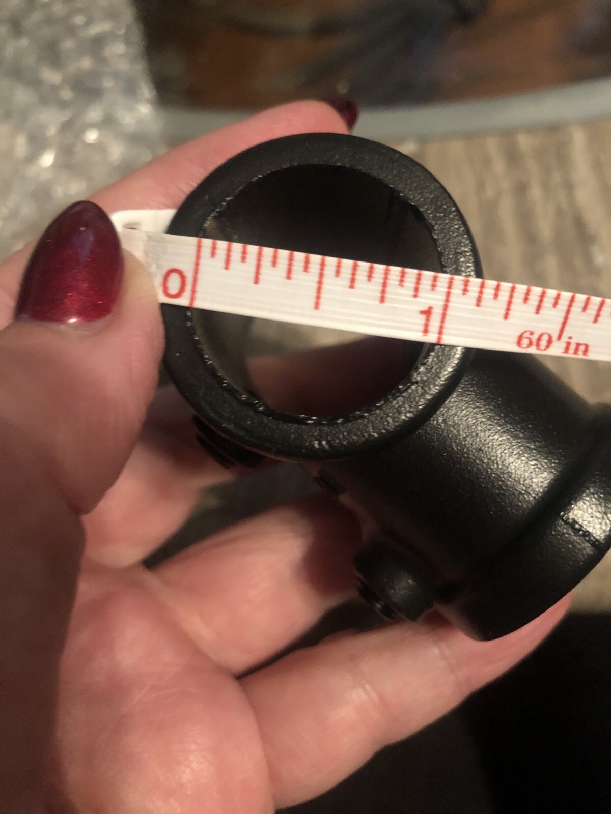 10 Piece Lot 1″ Black 3-Socket Tee Pipe Fitting Tee No threads