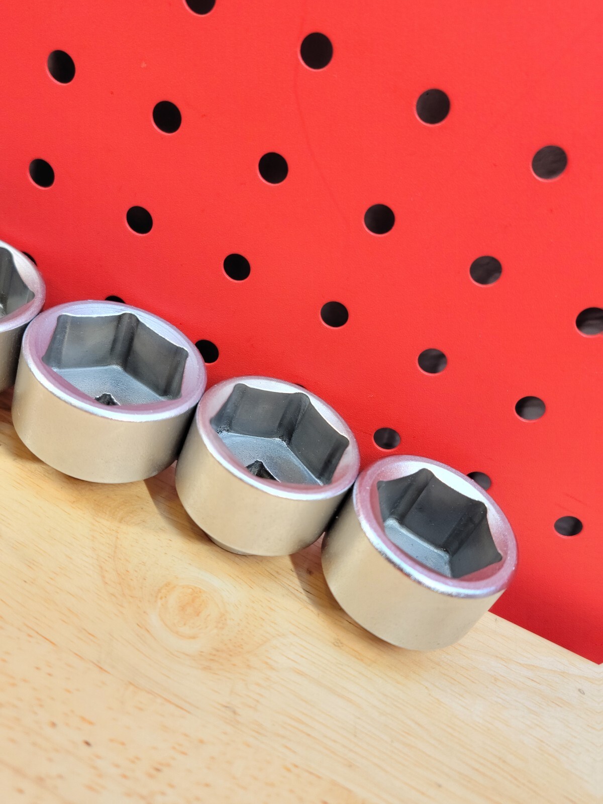 3/8″ Drive 6-Piece Oil & Fuel Filter 6-Point Socket Set 27 29 30 32 36 38