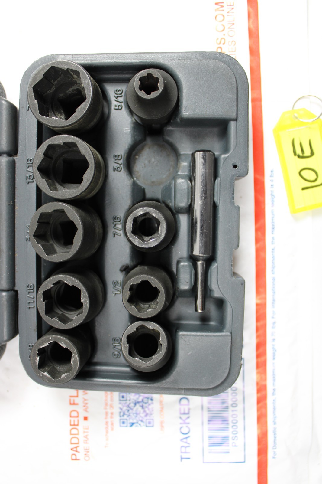 Matco Tools HG11M 1/2″ 10pc Metric Hex Grip Damaged Fastener Impact Socket Set