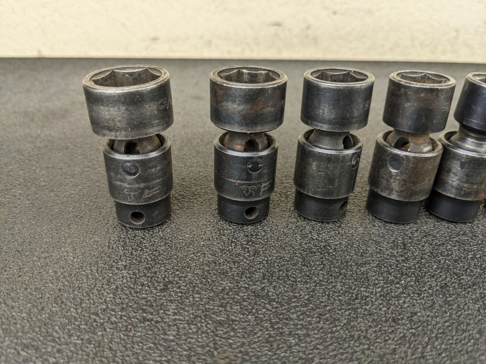 #bp329 Matco Tools USA 3/8″ drive Impact Swivel Socket Set 3/8 – 3/4 SAE BUP