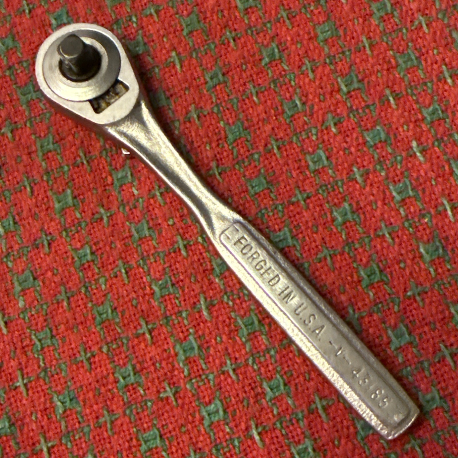 Vintage Craftsman 1/4” Ratchet -V- 43185 USA 🇺🇸 Excellent