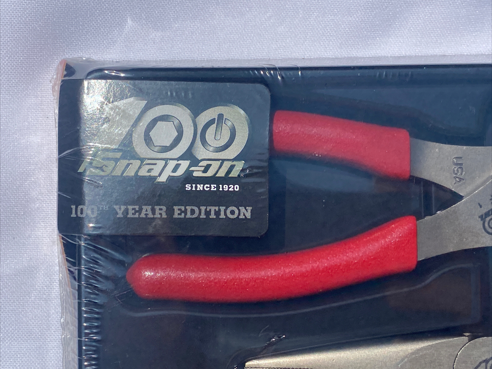 Snap On 100th Anniversary 3Pc Pliers Set Red PL306ACF100MR Brand New
