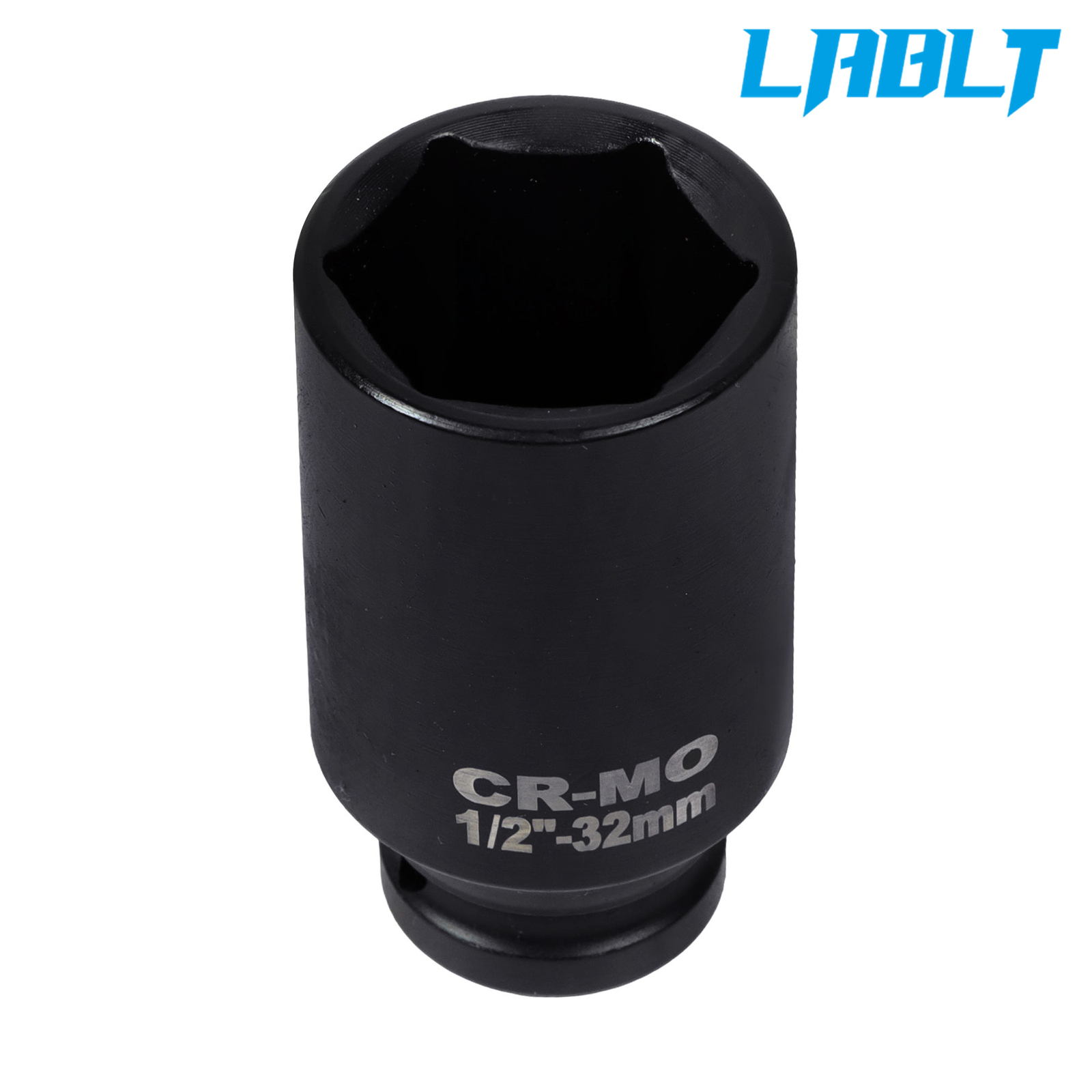 LABLT 1/2 Inch Drive Deep Impact Socket Tool Set Metric Garage Workshop Tools