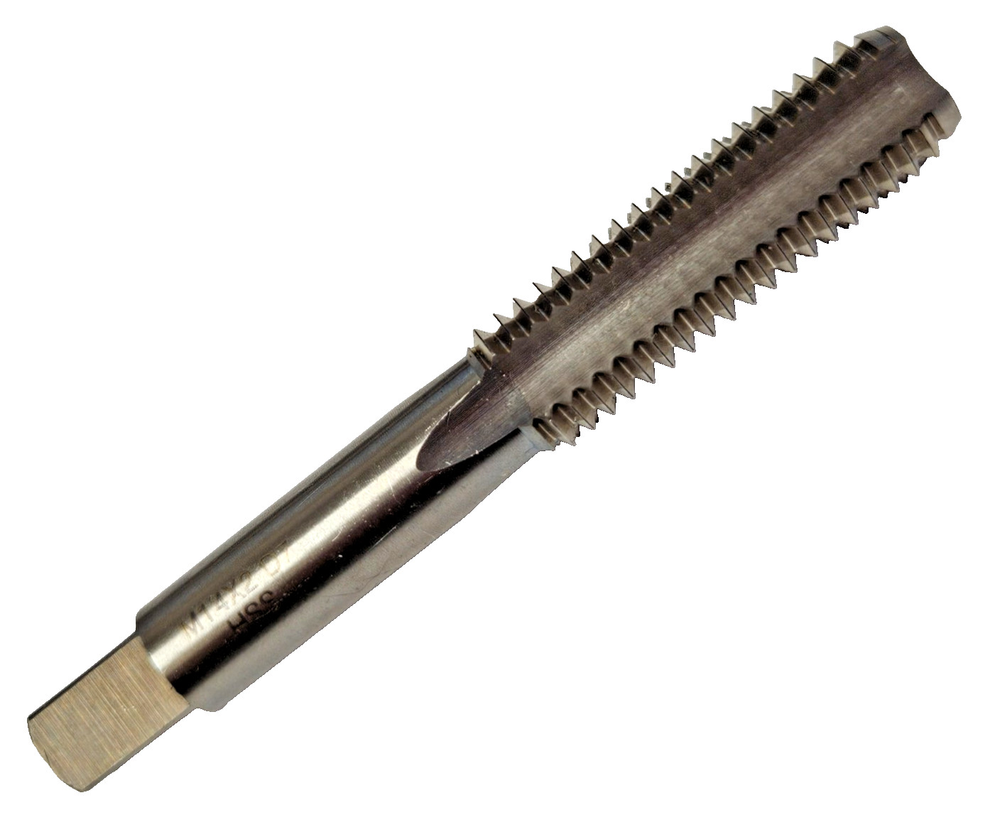 M14 X 2.0 Bottom HSS Hand Tap Metric 4FL RH A1 143-14200