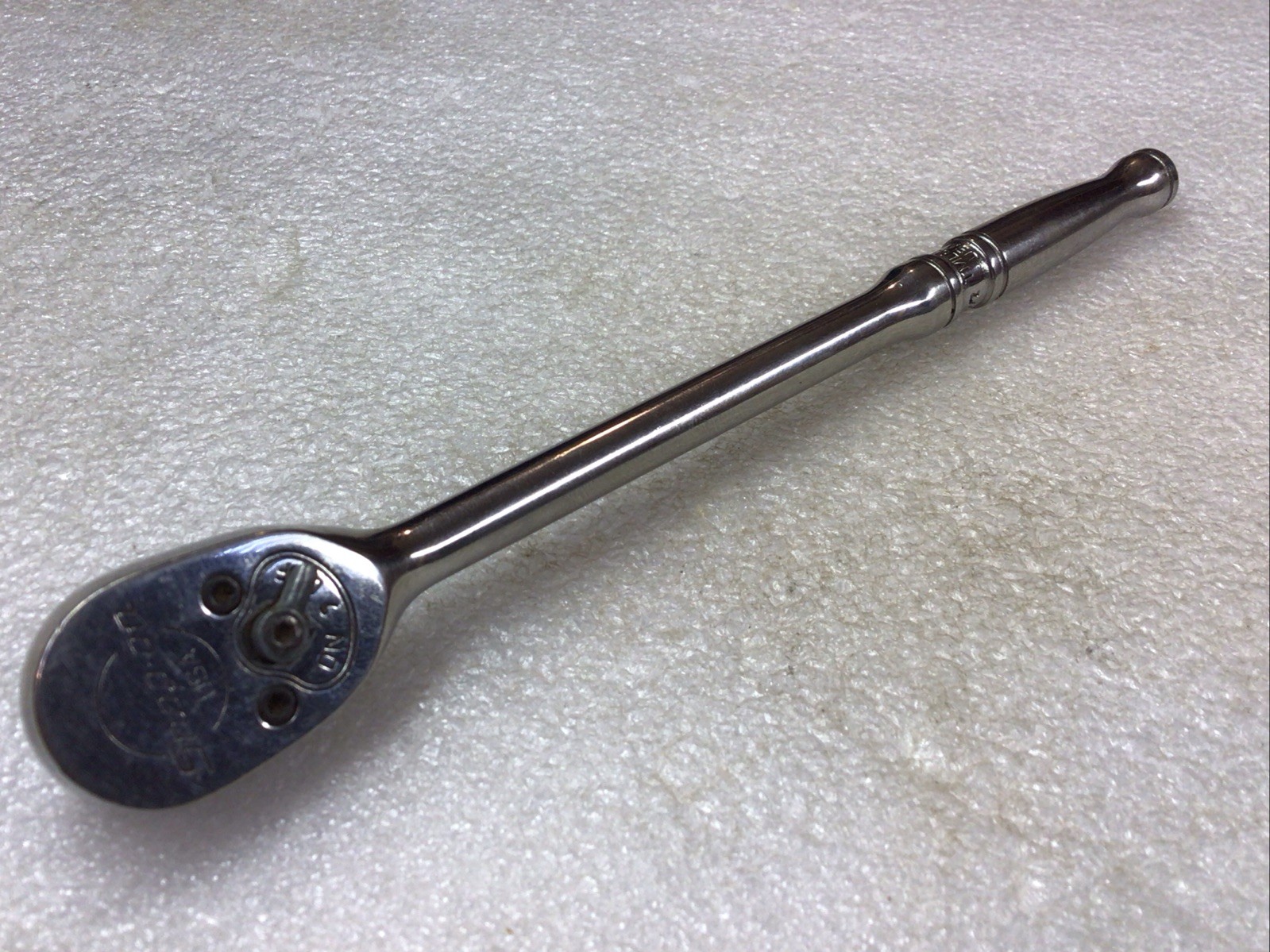 Snap On TML830 – 1/4″ Dr., 6-1/2″ Long, Chrome, Sealed Head, Ratchet -USA-NICE