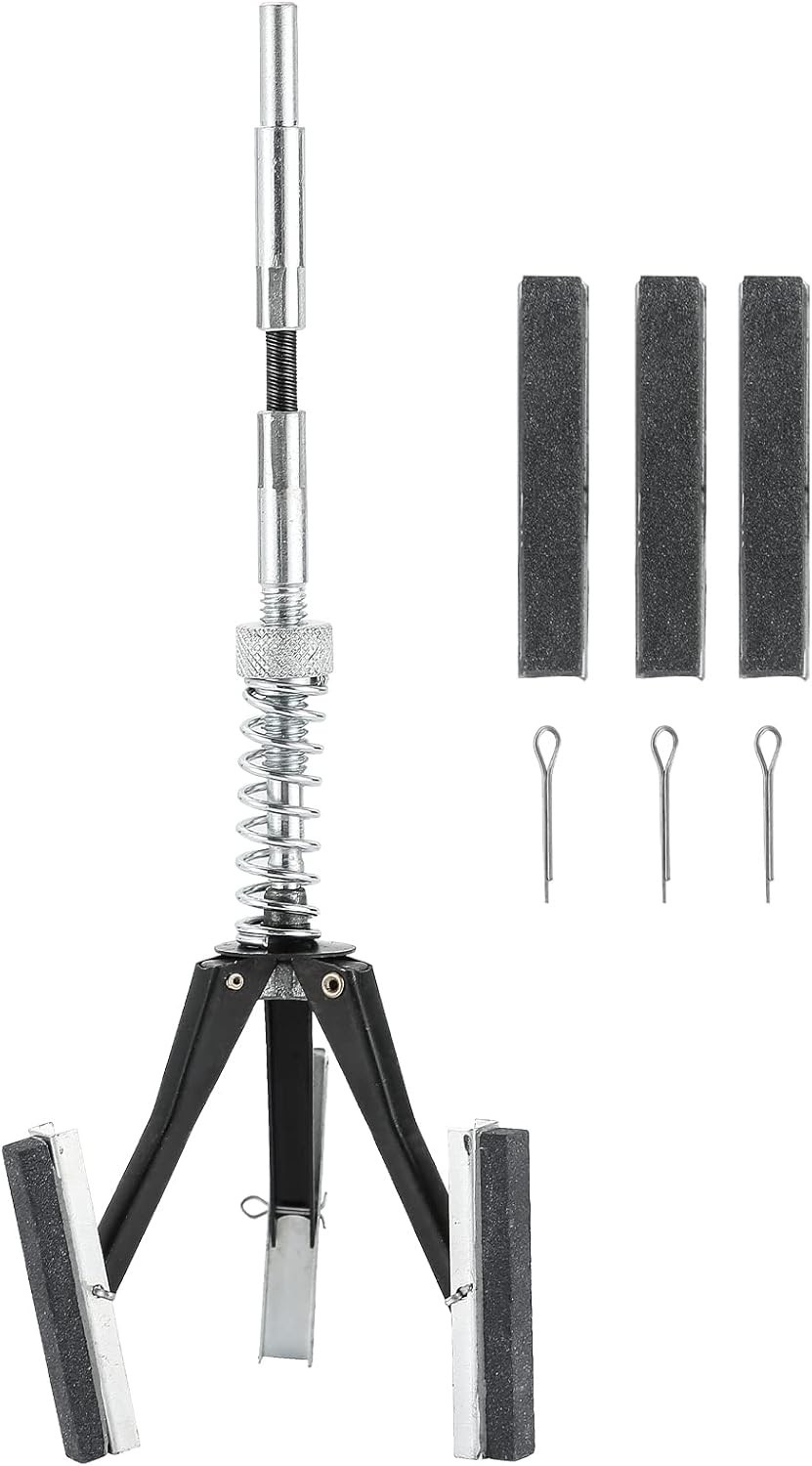 Adjustable Engine Cylinder Hone Tool Set with 3 Stones, 1-1/4 to 3-1/2″