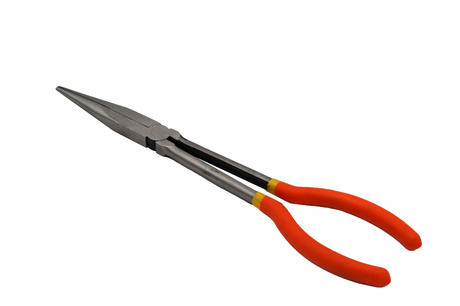 11″ Long Reach Needle Nose Pliers Straight Jaw Precision Grip Tool