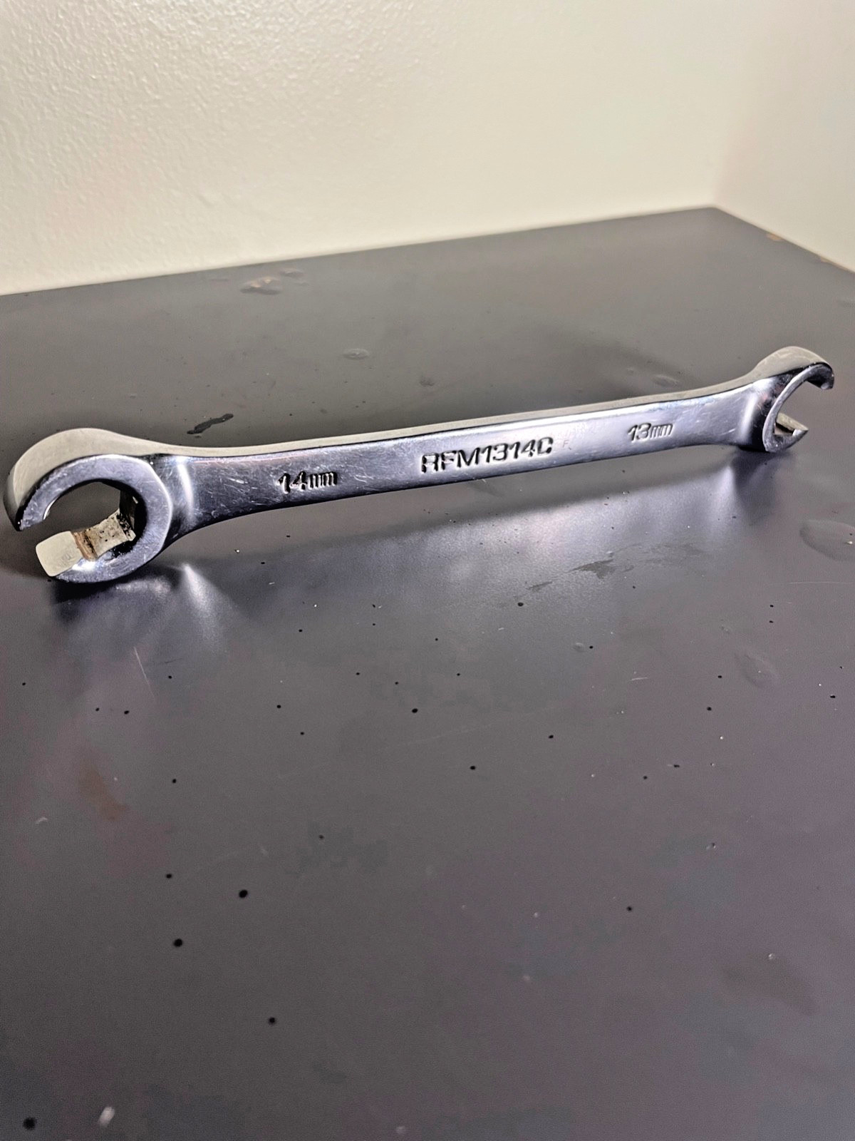 Matco Tools RFM1314A 13mm x 14mm Metric Flare Nut Wrench 6 Point Chrome USA