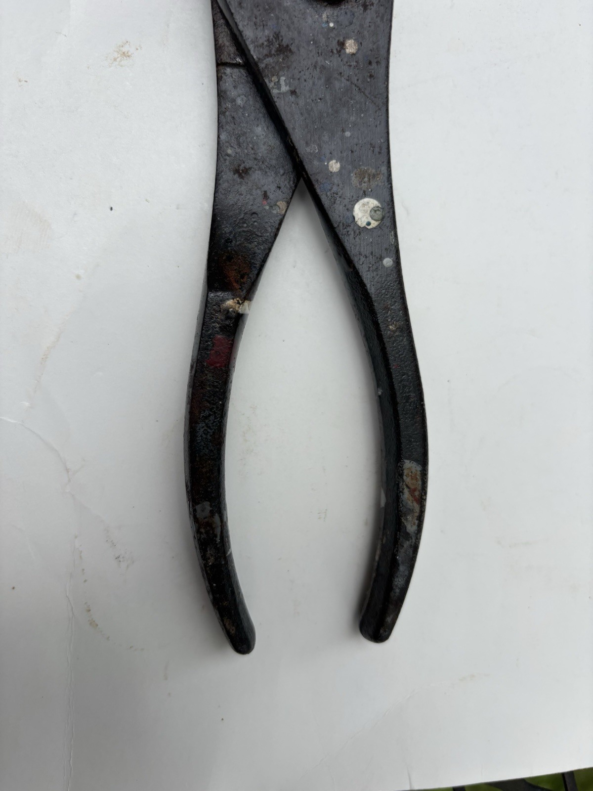 Snap On 8″ Heavy Duty Talon Grip Combination Slip Joint Pliers Vintage