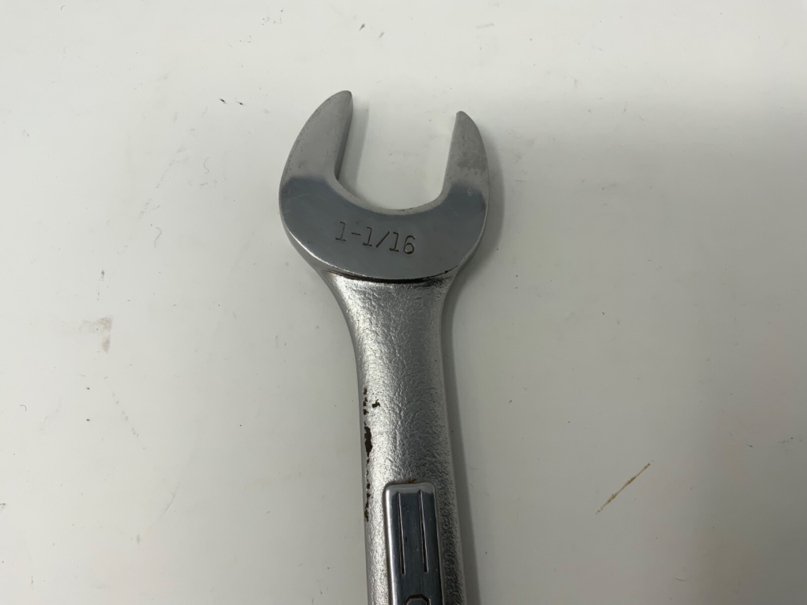 Craftsman Open End Combination Wrench V-44586 Free Ship 1-1/8 & 1-1/16