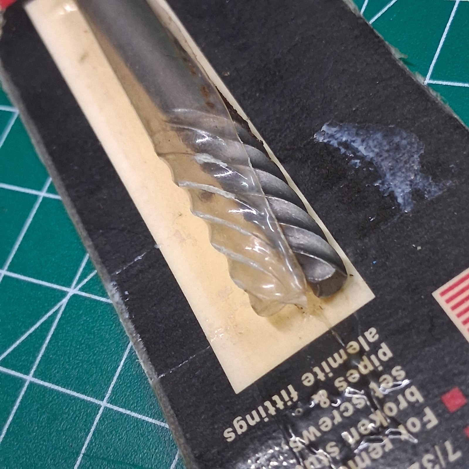 Vintage OEM Tools 7/16″ Spiral Fluted Twist Bolt Screw Extractor Bit