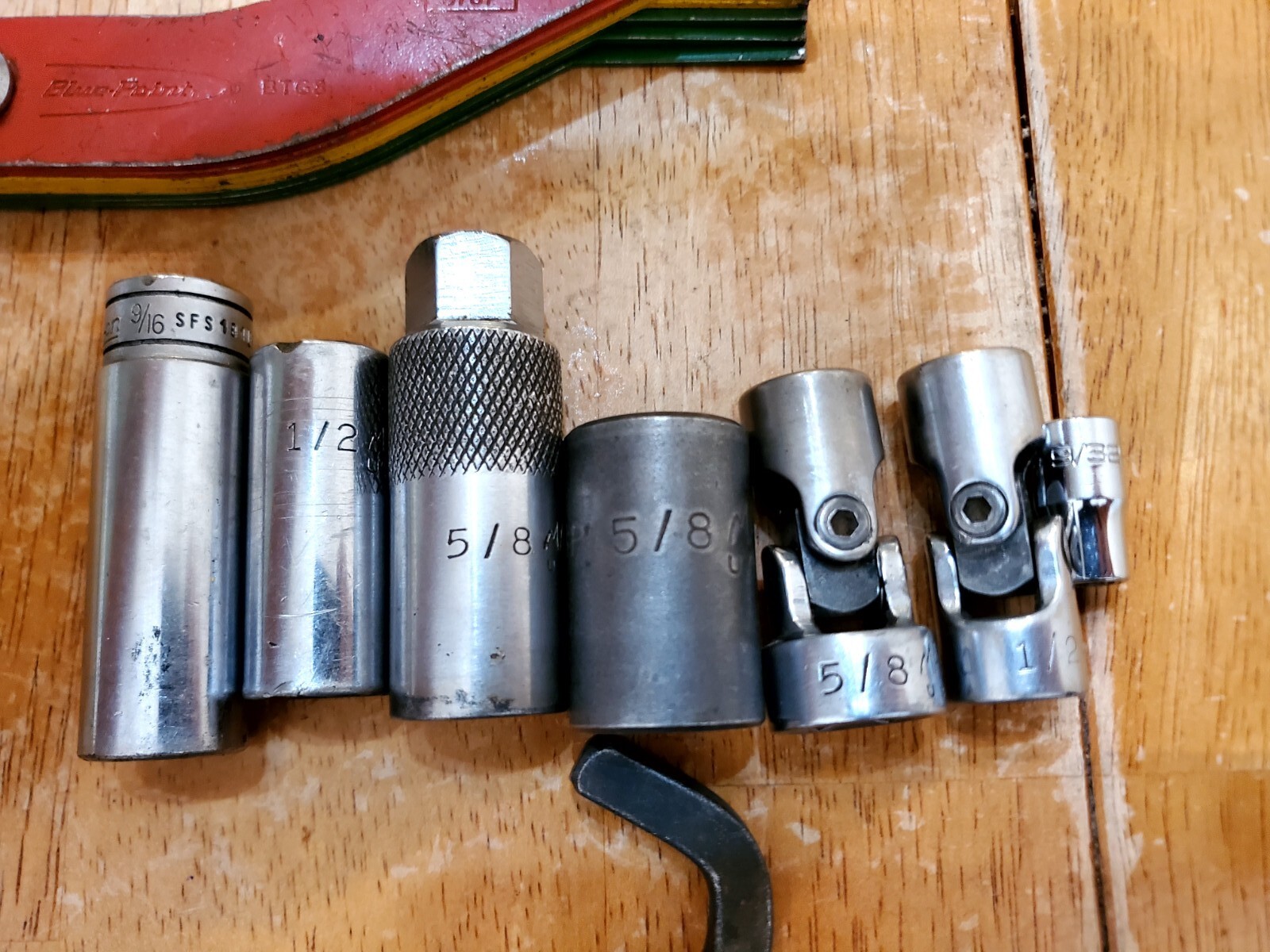 Mac Snap On Bluepoint Mixeed Sockets Wrench Gauge Pry Bar Lot Of 10 For Parts