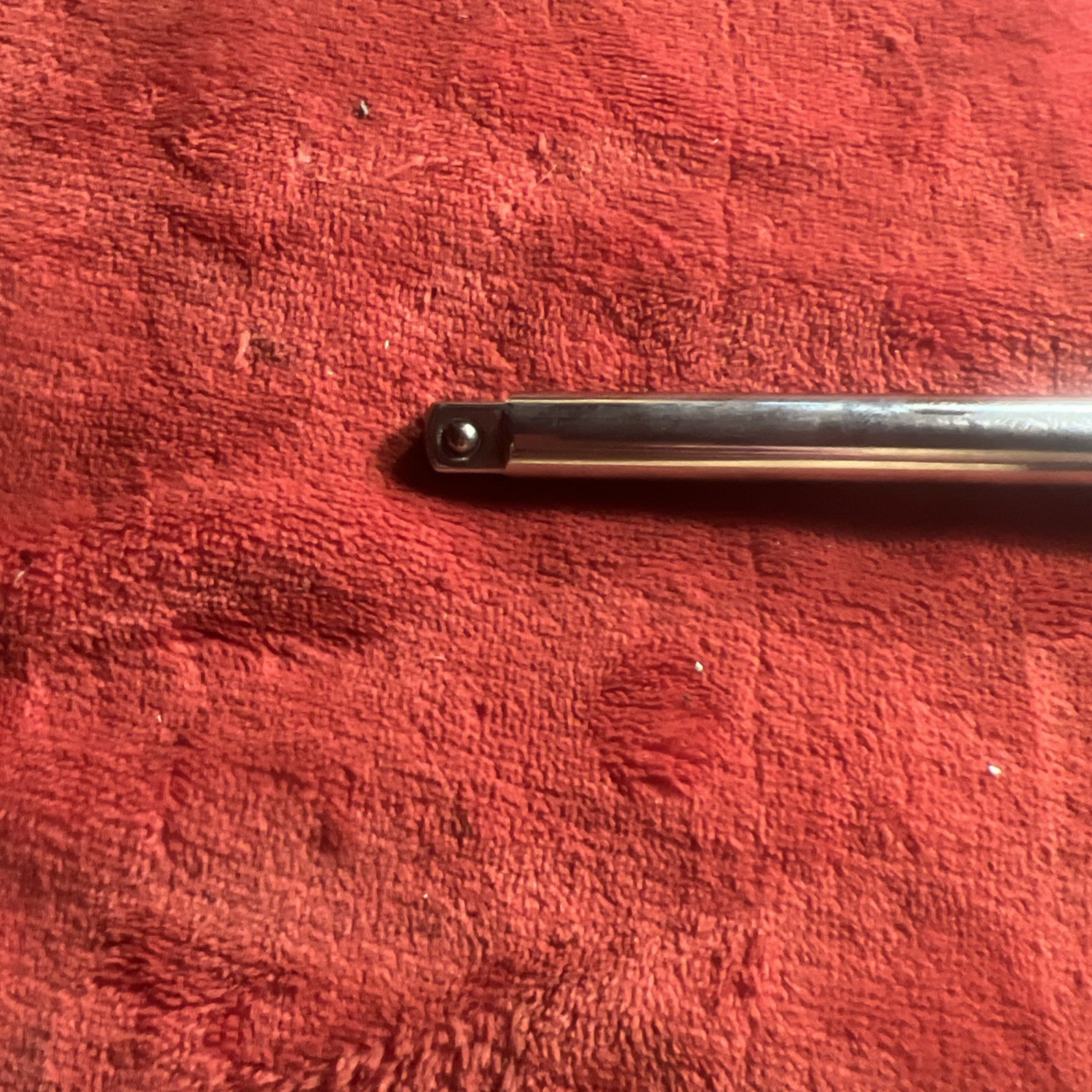 SNAP-ON 3/8″ DRIVE RED INSTINT SOFT GRIP HANDLE DRIVER #SGF50B