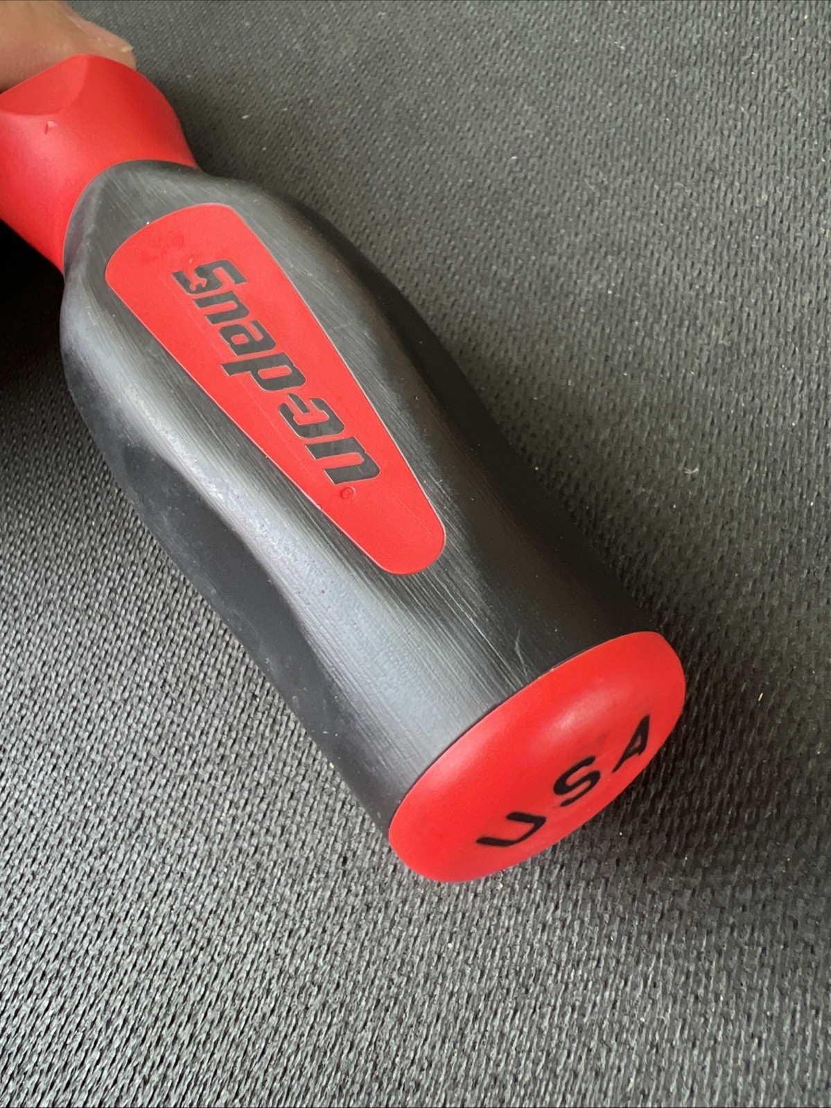 Snap On Tools NEW SGT4B 1/4″ Socket Driver with Red Soft Grip Handle ⭐️❤️