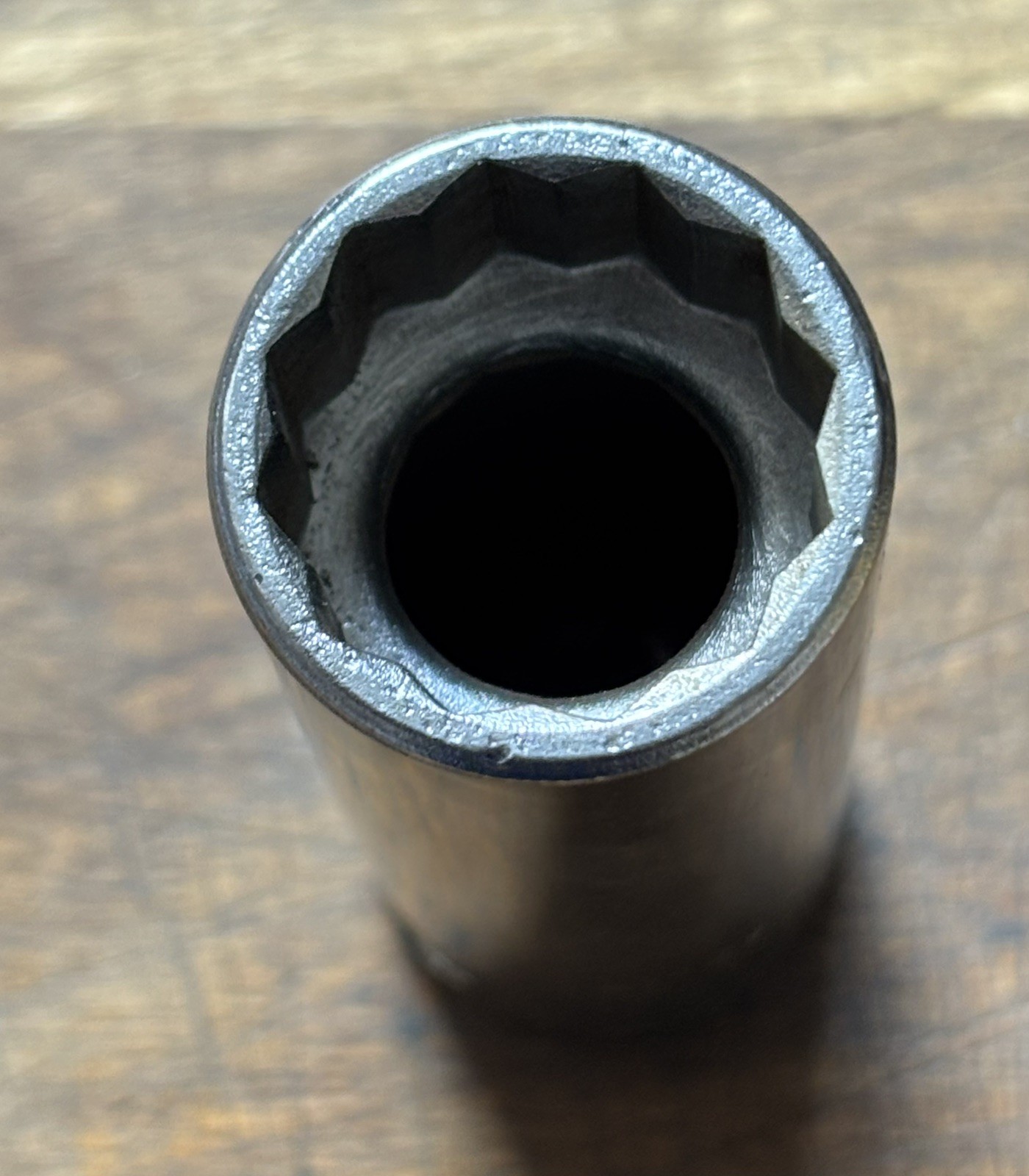 CHALLENGER 1726 – (PROTO Tools) 11/16” AF – 1/2” drive 12 pt deep socket – USA