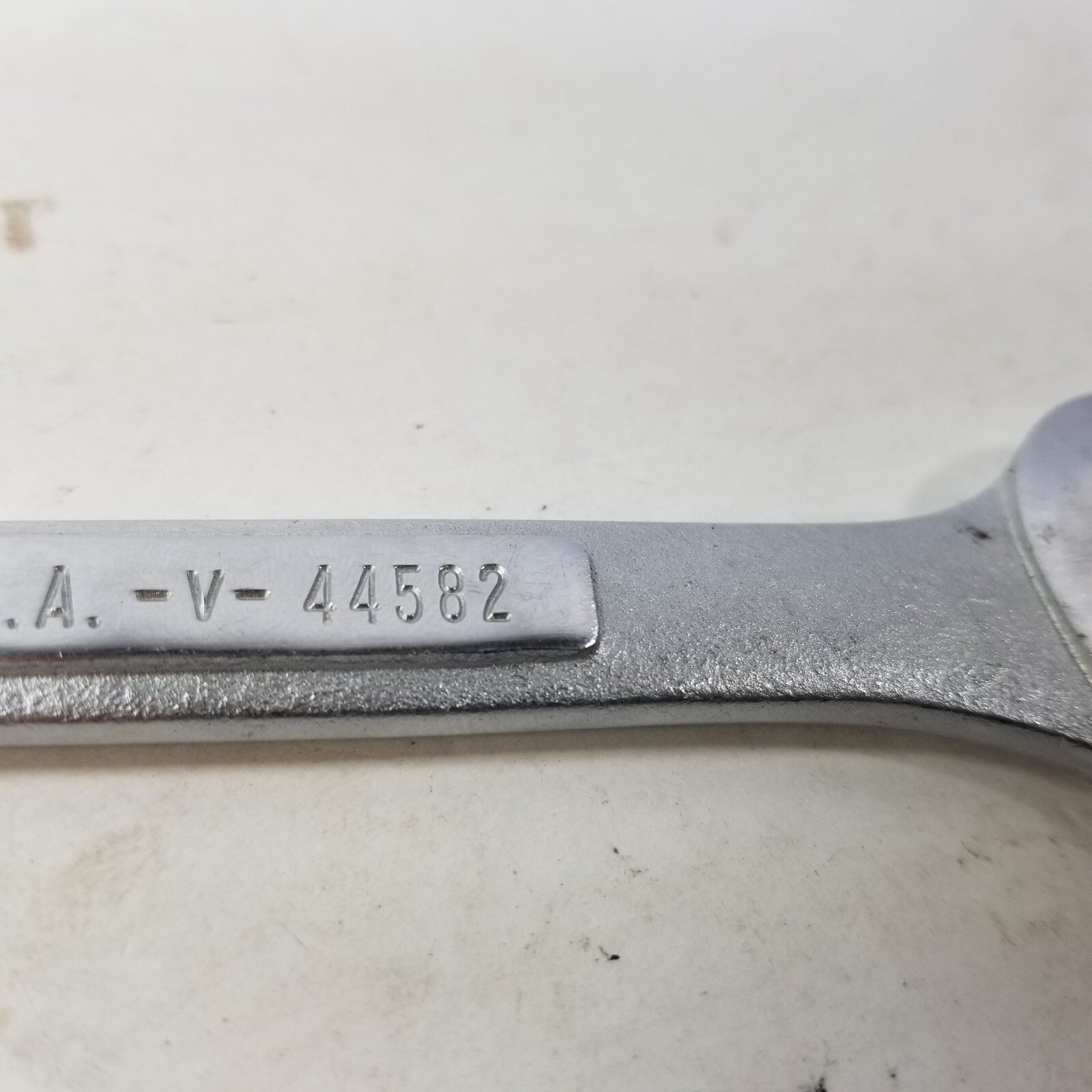 Vintage USA Craftsman 5/8″ X 3/4″ Double Open End Wrench -V- Series 44582 SAE