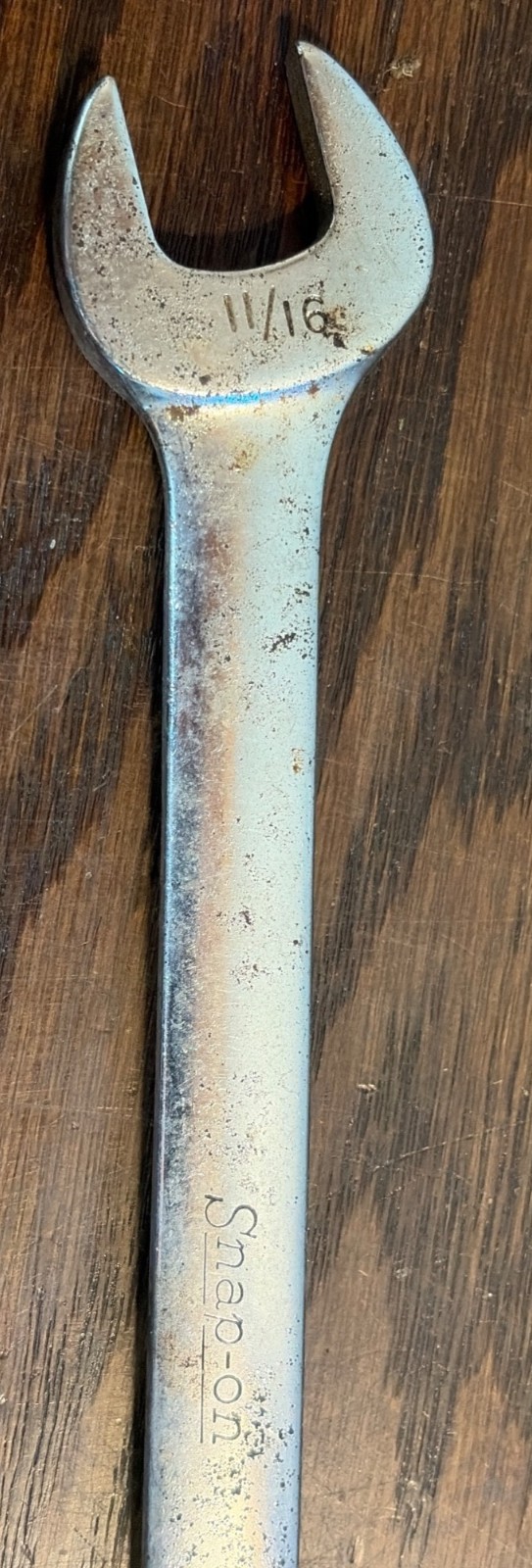 Snap-On 11/16″ Combination Wrench OEX-22 USA Vintage Tool