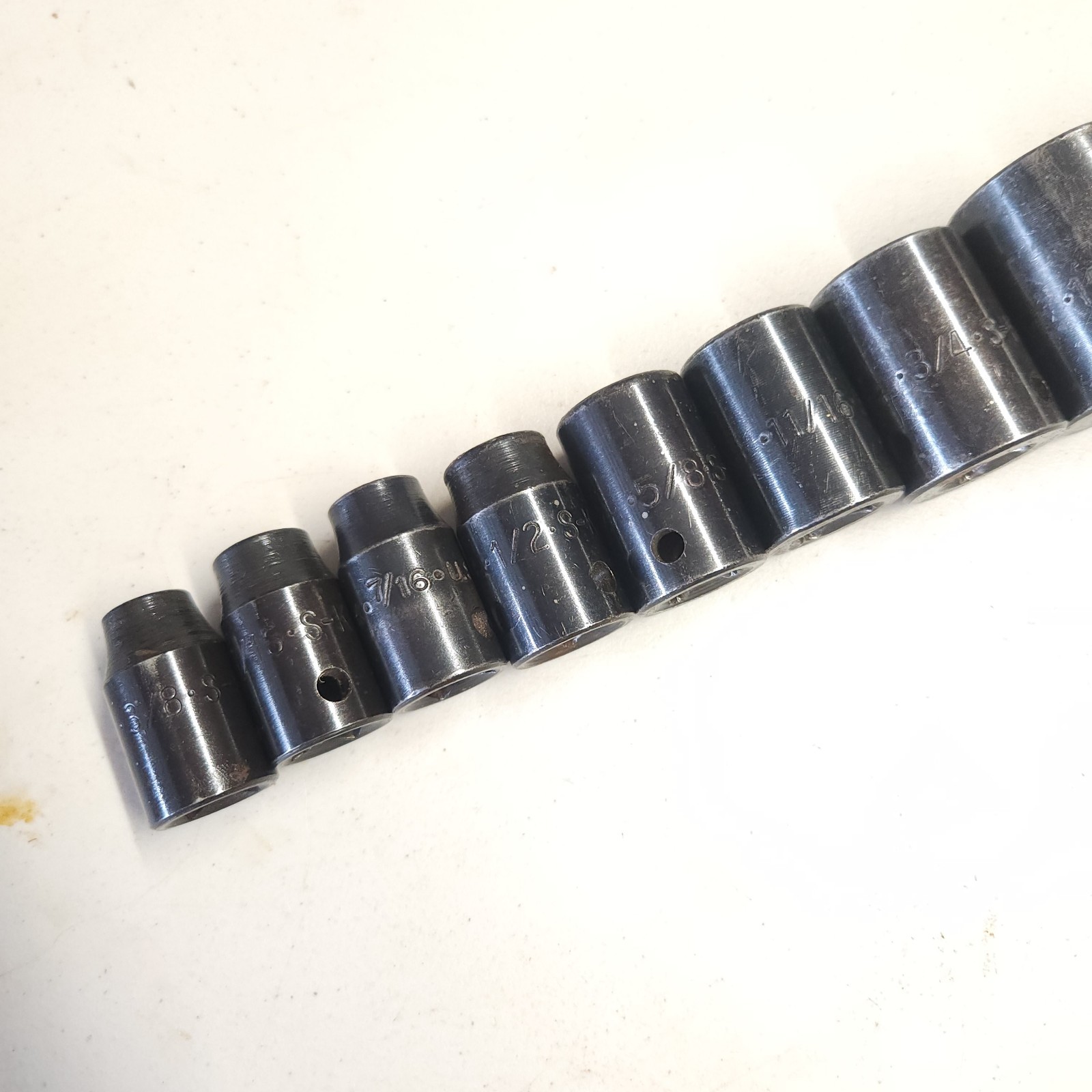 1/2″ Impact Sockets SK, Mac, Matco SAE 3/8″ to 1-5/16″ 6pt USA Made