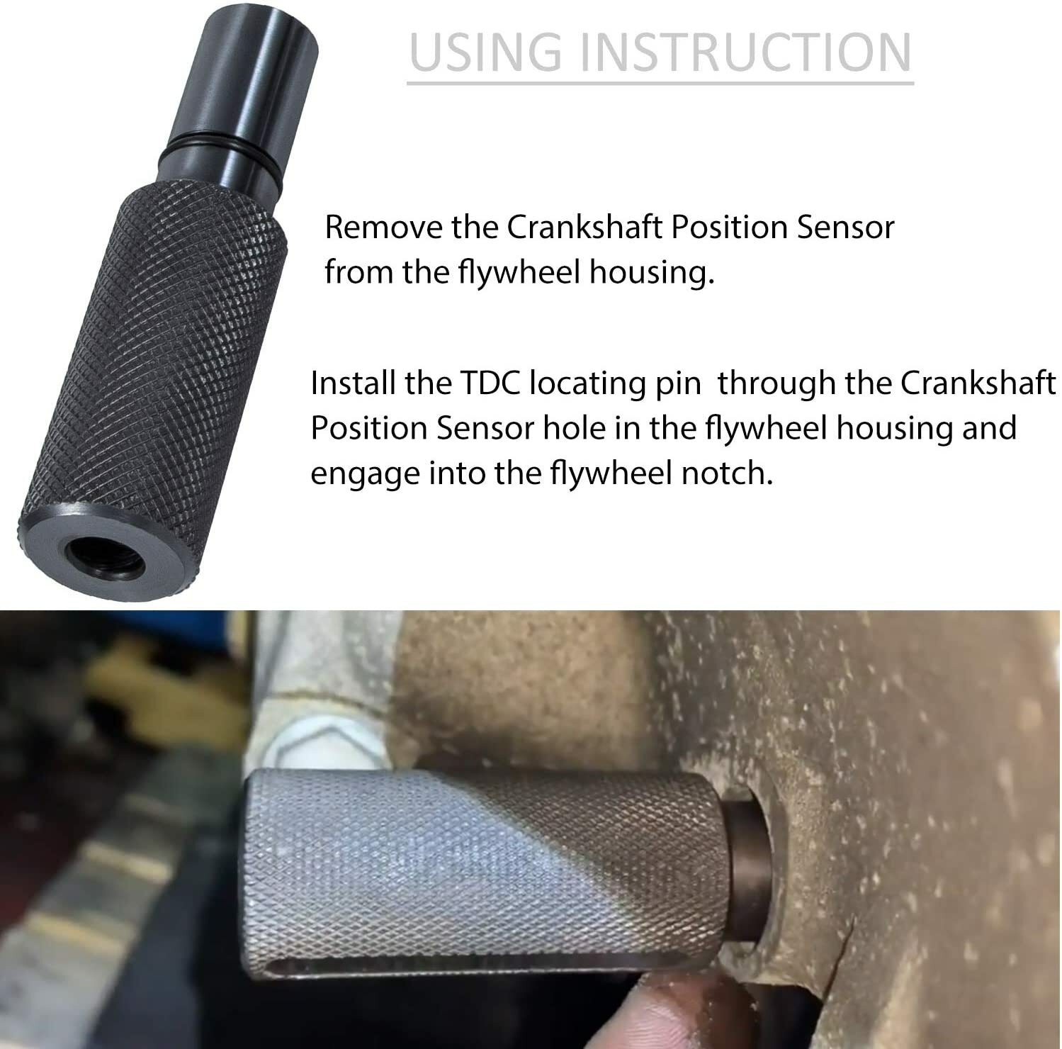 TDC Locating Pin Camshaft Locking Timing Pin Alternative-to W470589001500
