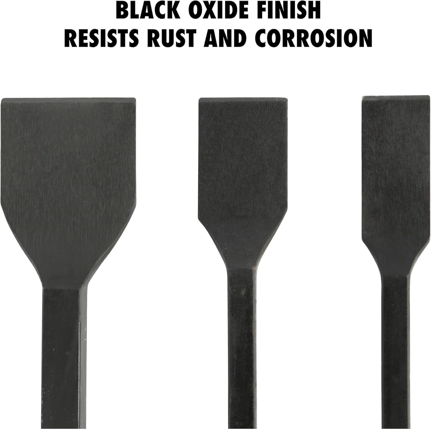 Versatile 3 Piece Gasket Scraper Set Heat Treated Steel for Mechanics Tools