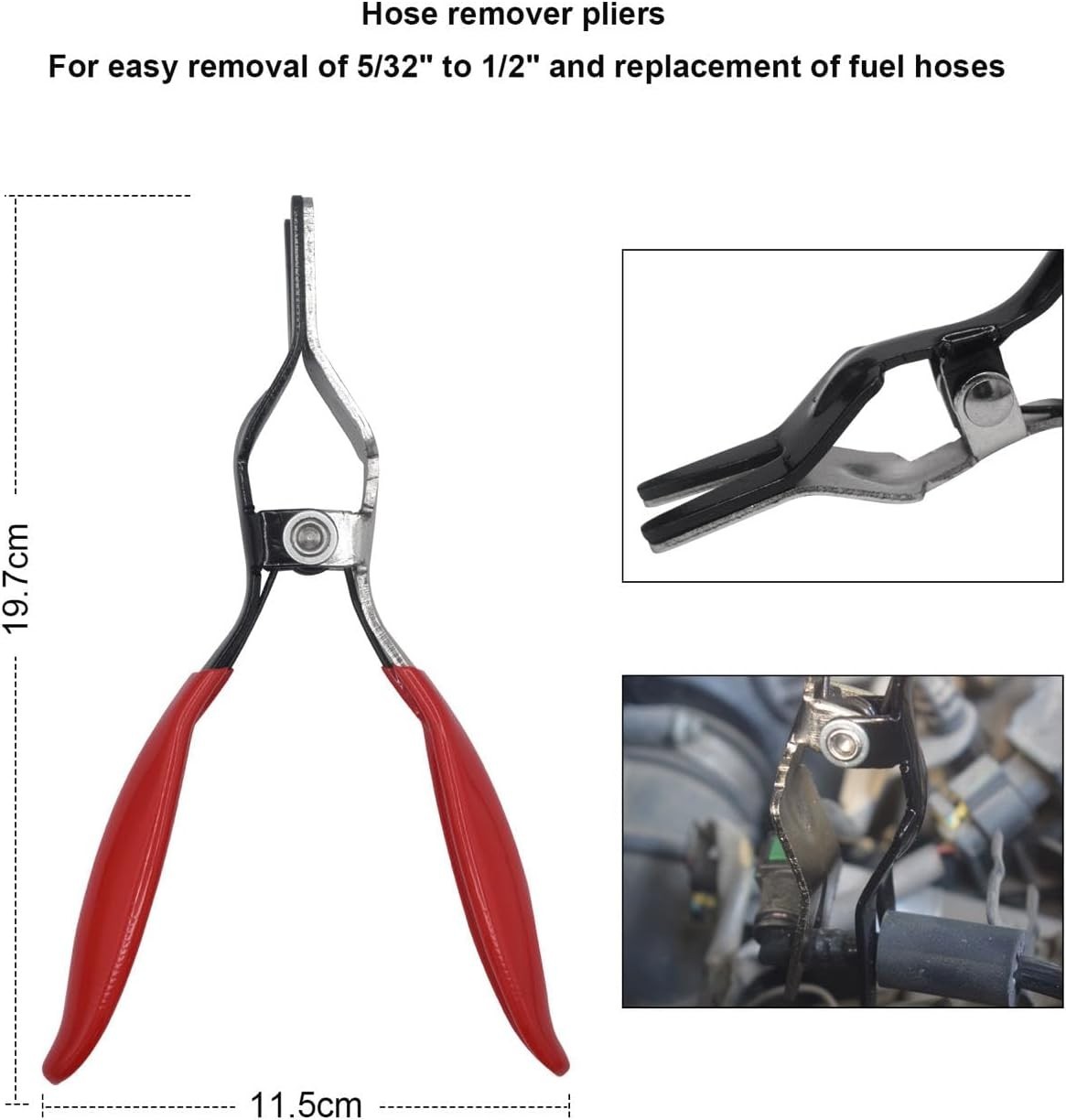 9 Inch Fuel Filter Caliper with Ergonomic Grip for Easy One Hand Operation