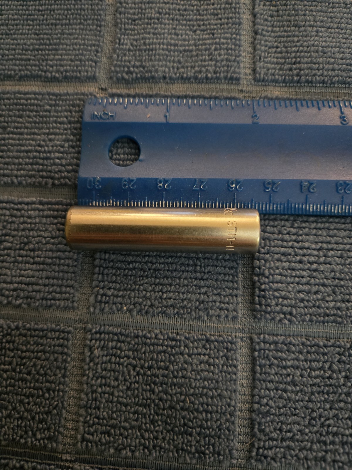 Vintage Snap-On 1/4 Drive 11/32 Inch Deep Socket, STM-11, USA Made