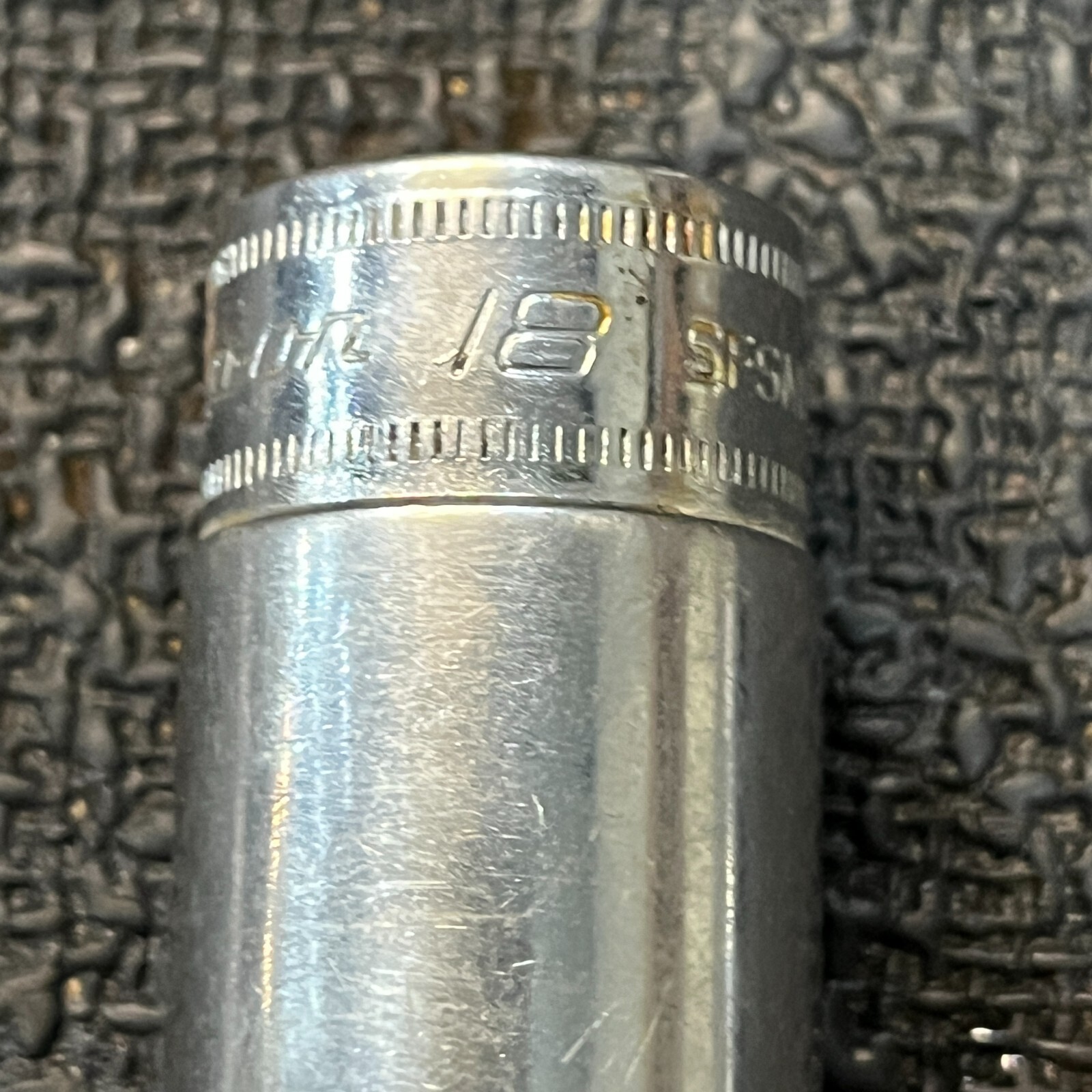 Snap-on Tools 3/8″ Drive 18mm Deep Socket SFSM18 USA 6-Point