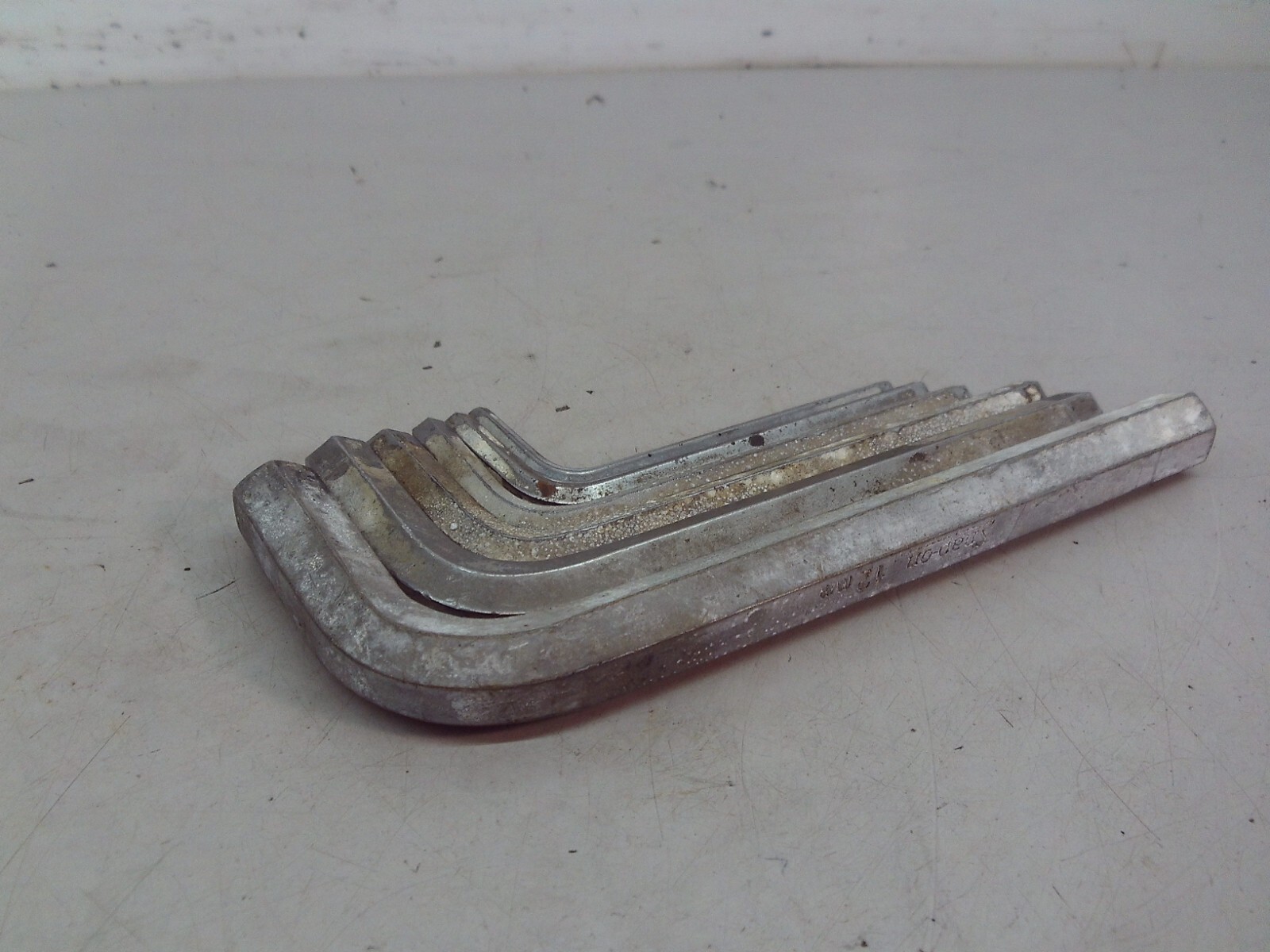 SNAP ON Allen Keys Gray Set Metric 12 / 10 / 8 / 6 / 5 / 4 mm