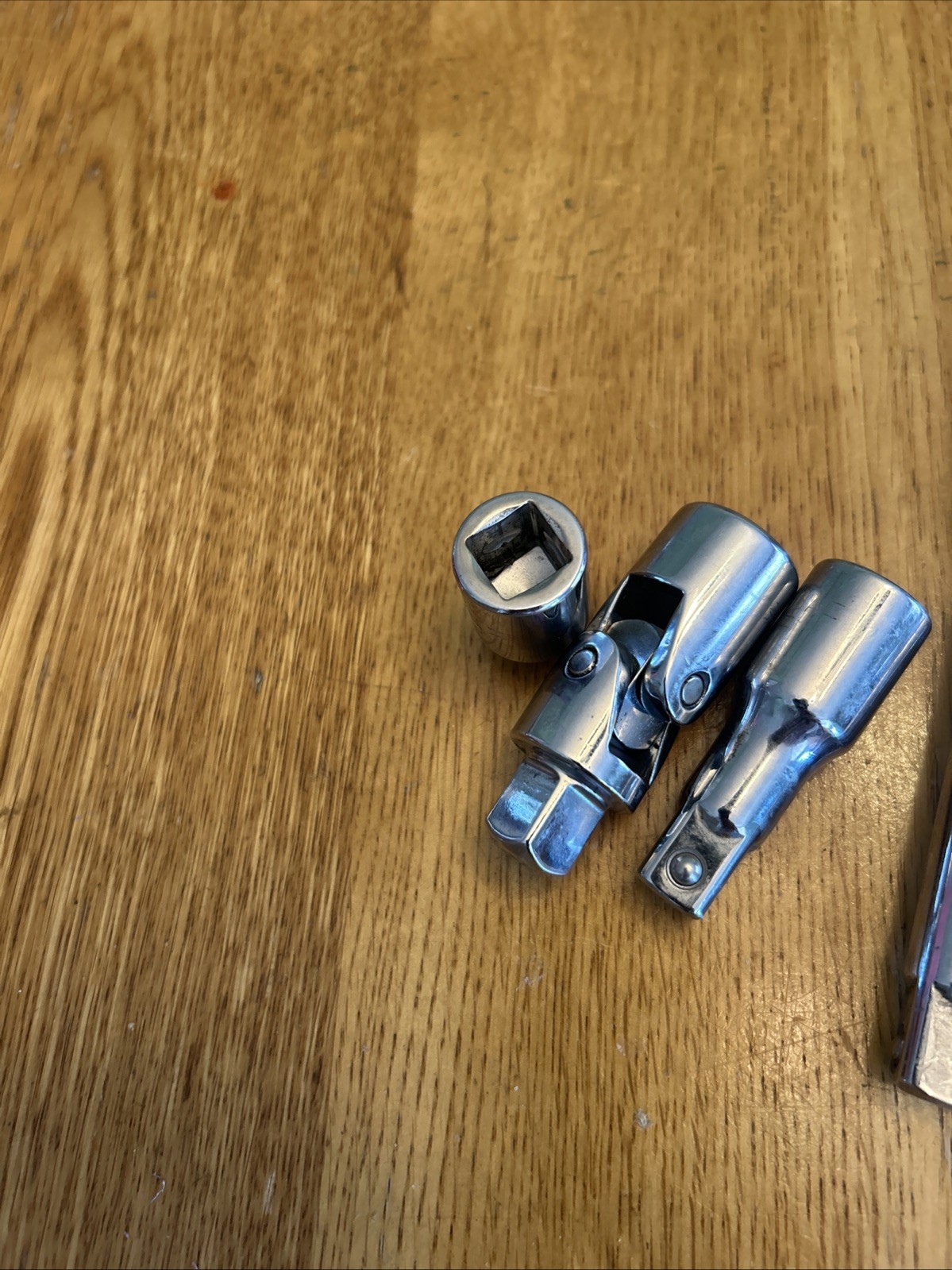 HUSKY – Tool Lot, Extensions,Adapters, Universal Joint 1/4”,3/8” & 1/2” Drives